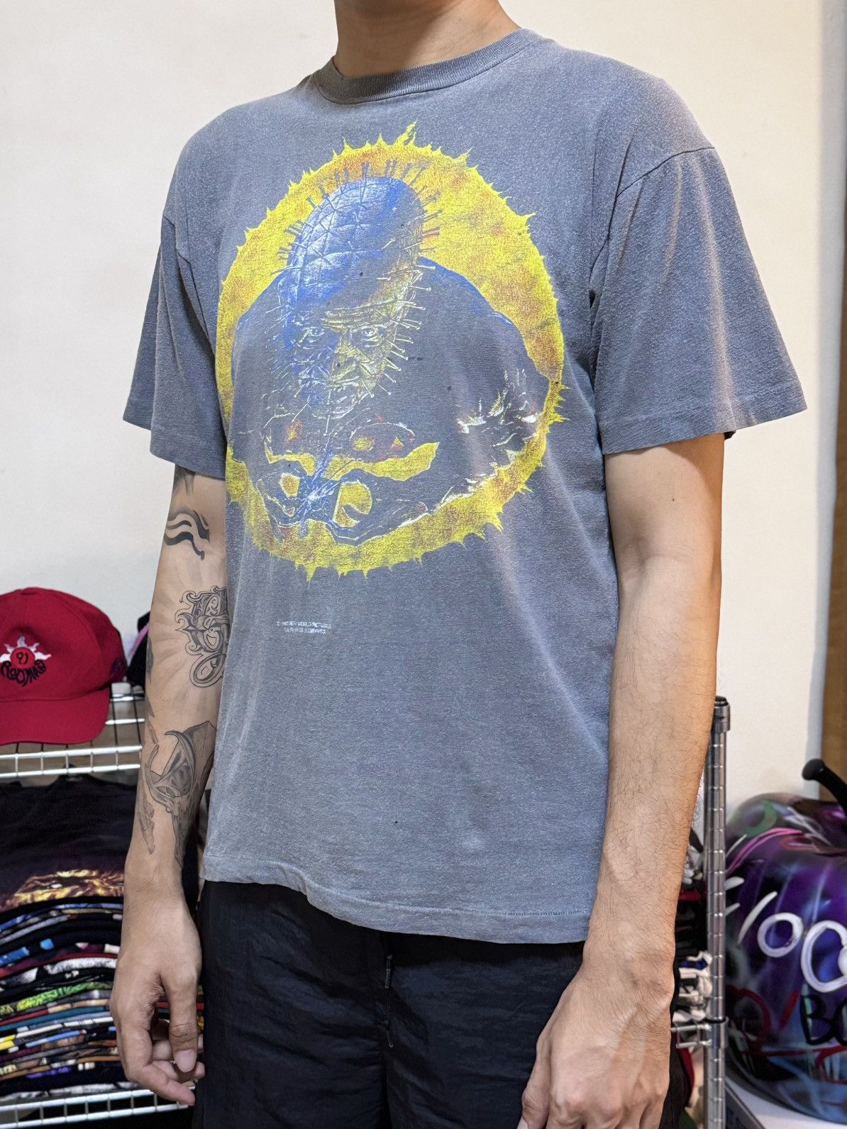 Other Vintage hellraiser movie 1987 tee very rare Size US XL / EU 56 / 4 - 2 Thumbnail