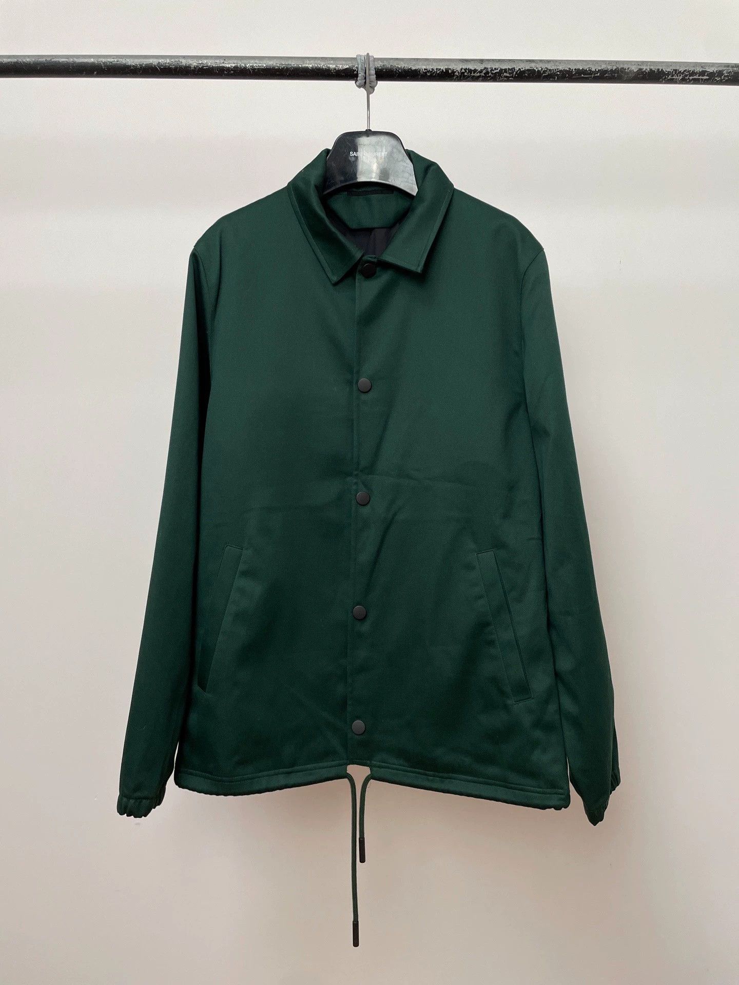 Acne Studios Acne Studios Green Coach Jacket 50 New With Tags Size US M / EU 48-50 / 2 - 1 Thumbnail