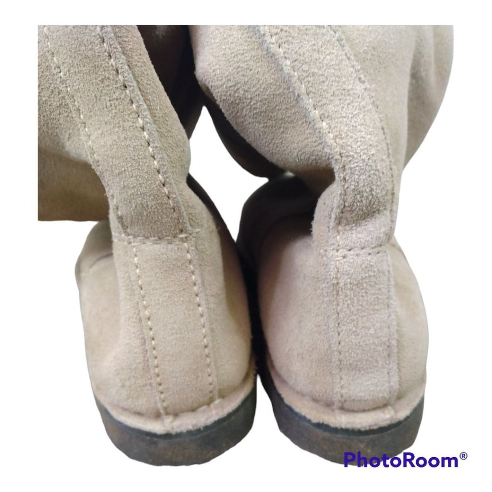 American Eagle Outfitters American Eagle Camel Color Suede HighBoots Faux Fur Lining 6 Size US 6 / IT 36 - 4 Thumbnail