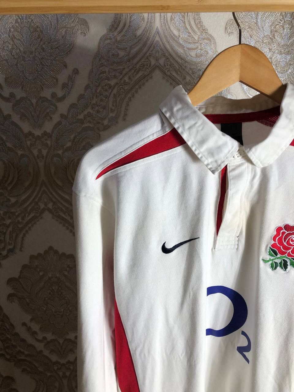 Nike × Vintage VERY RARE NIKE ENGLAND RETRO RUGBY JERSEY BLOKECORE Y2K 90s Size US XXL / EU 58 / 5 - 3 Thumbnail