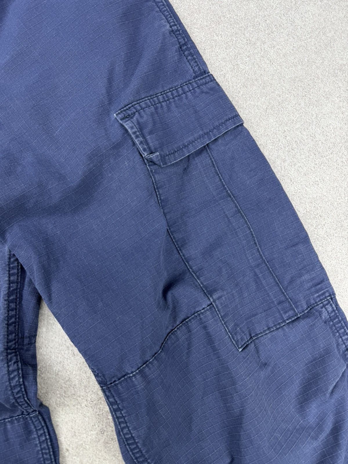 Carhartt Carhartt Blue Regular Cargo Pants Size 31x30 Size US 31 - 5 Thumbnail