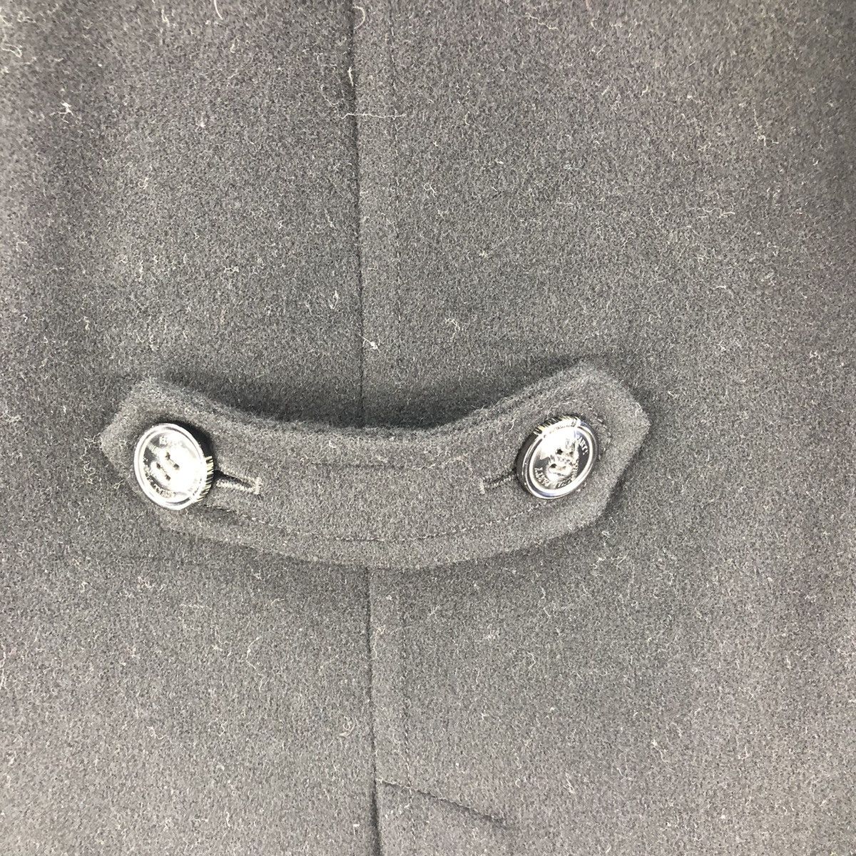 Japanese Brand Royal Party Double Breasted Wool Peacoat Jacket Size S / US 4 / IT 40 - 11 Thumbnail