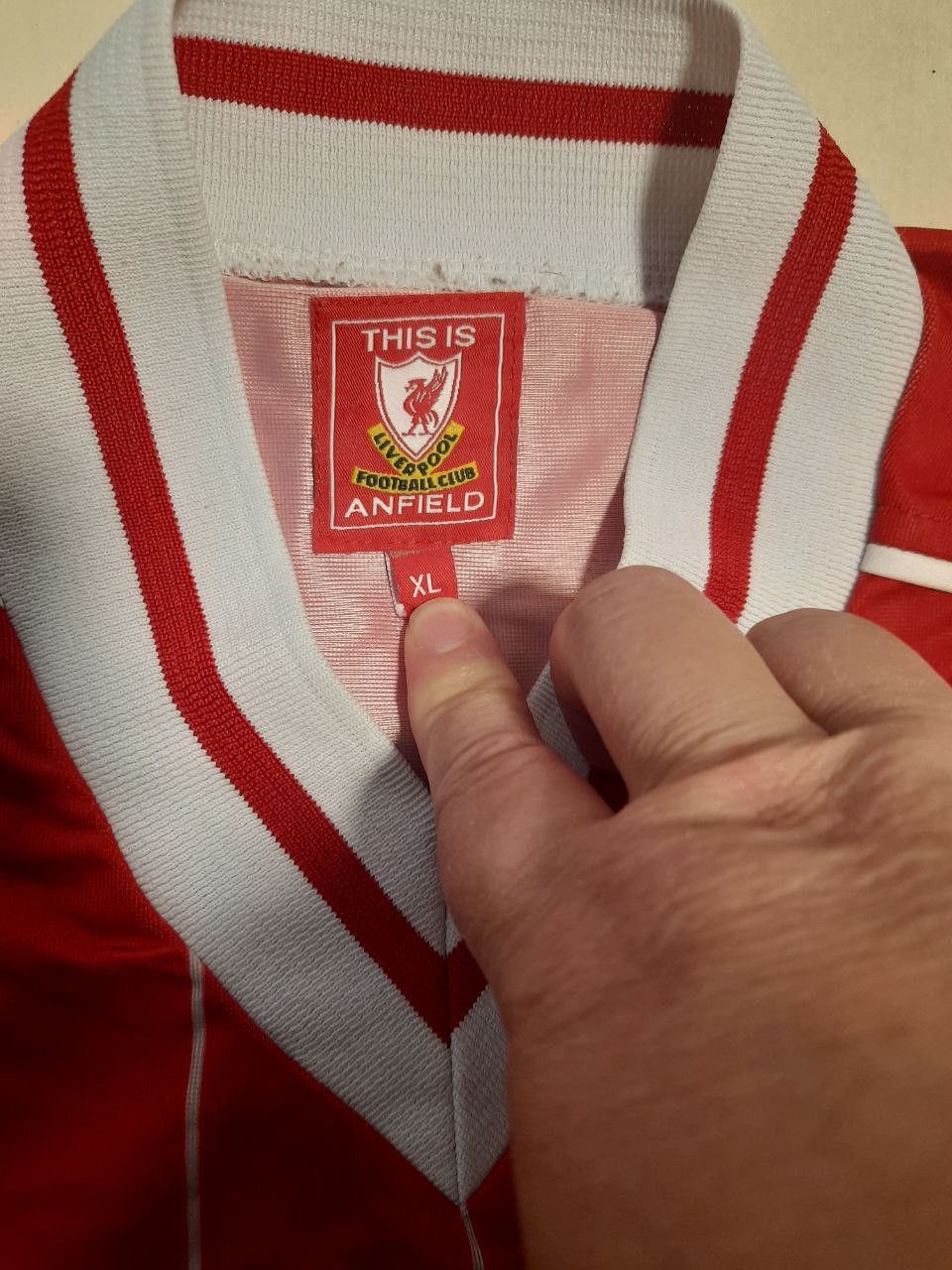 Other Anfield Liverpool Jersey European Cup Final Rome 1984 Size US XL / EU 56 / 4 - 8 Thumbnail