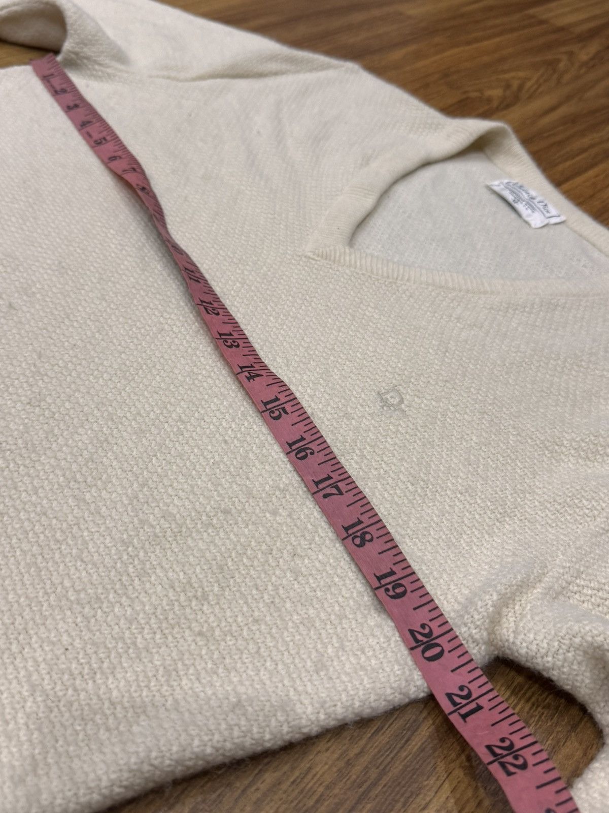 Christian Dior Monsieur VINTAGE CHRISTIAN DIOR V-NECK SWEATSHIRT KNITWEAR Size US M / EU 48-50 / 2 - 4 Thumbnail