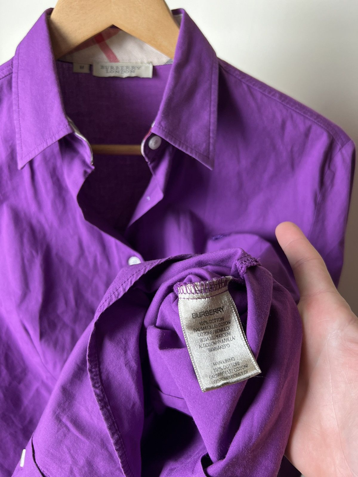 Burberry Burberry violet Shirt Women M Size Size M / US 6-8 / IT 42-44 - 6 Thumbnail