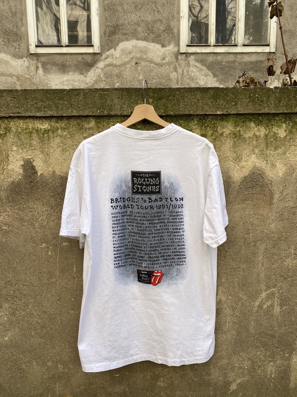 Anvil × Band Tees × Vintage The Rolling Stones 1997/1998 World Tour T-Shirt Size US XL / EU 56 / 4 - 2 Thumbnail