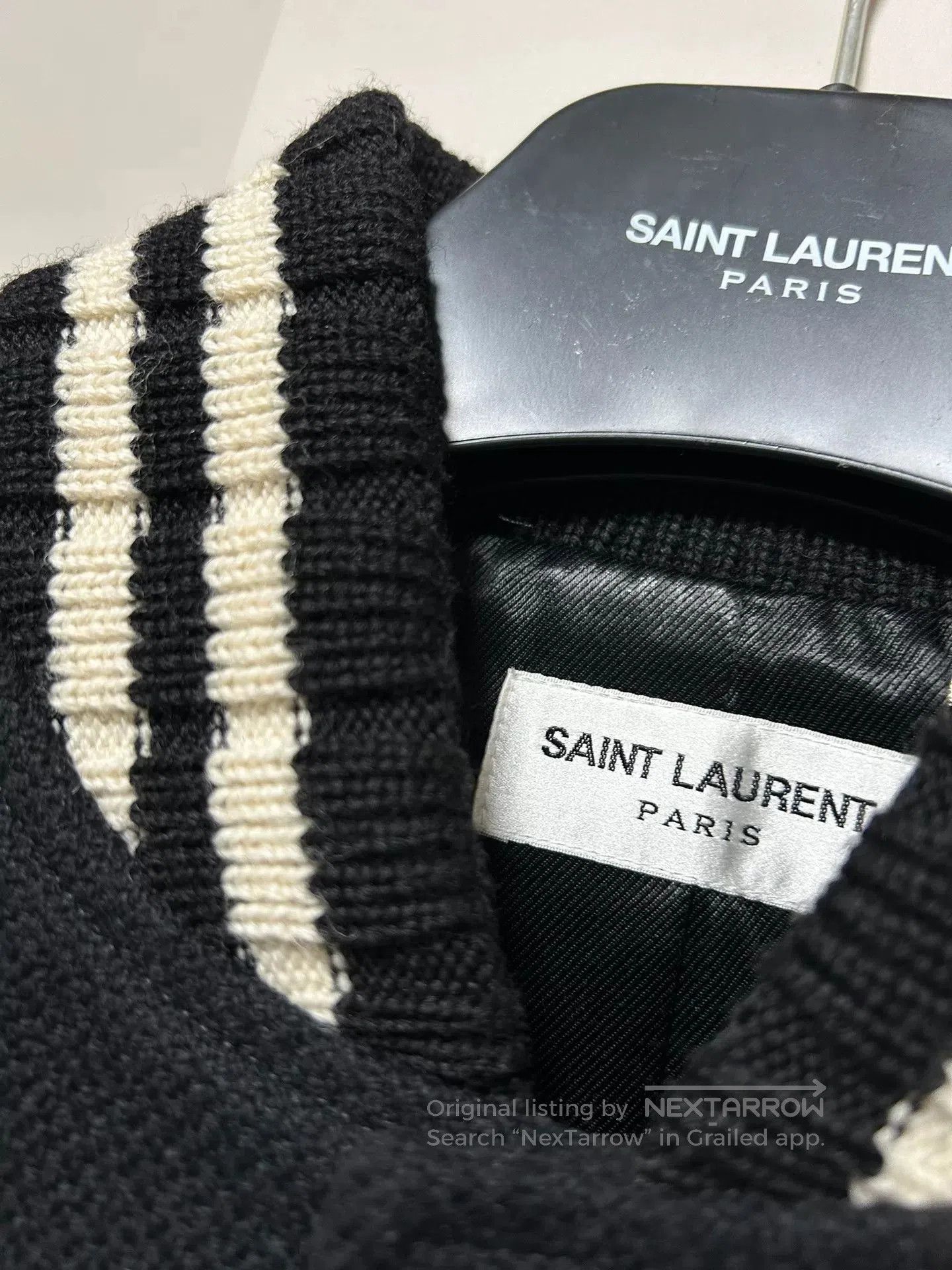 Saint Laurent Paris Saint Laurent SLP 22FW Embroidered Baseball Jacket. Size US M / EU 48-50 / 2 - 3 Thumbnail