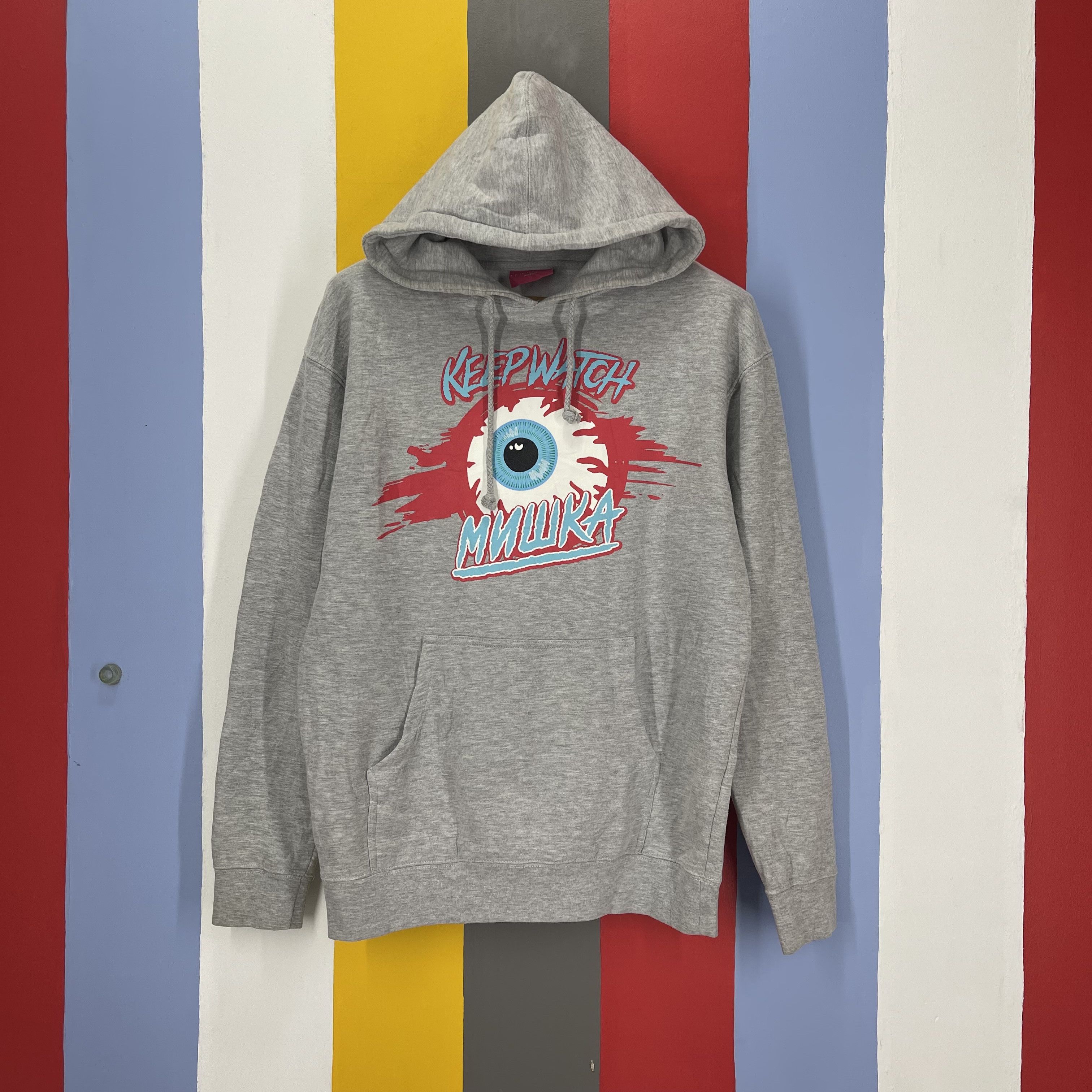 Mishka Keep Watch MISHKA Hoodie Pullover #1565/01 Size US M / EU 48-50 / 2 - 1 Thumbnail