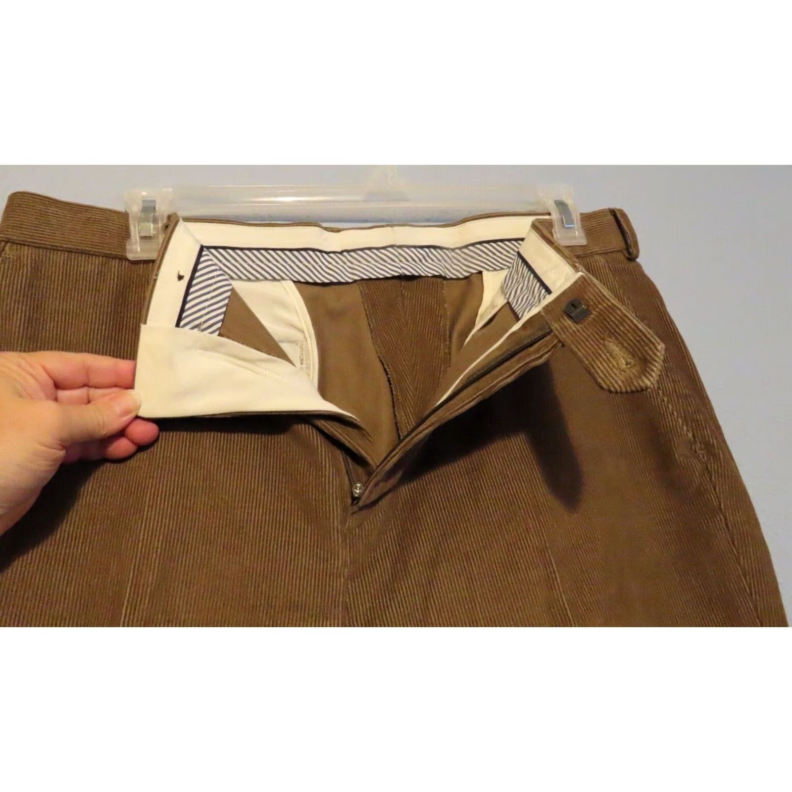 Ralph Lauren VINTAGE Ralph Lauren Tan Corduroy Pants 36x32 Mens Size US 36 / EU 52 - 4 Thumbnail
