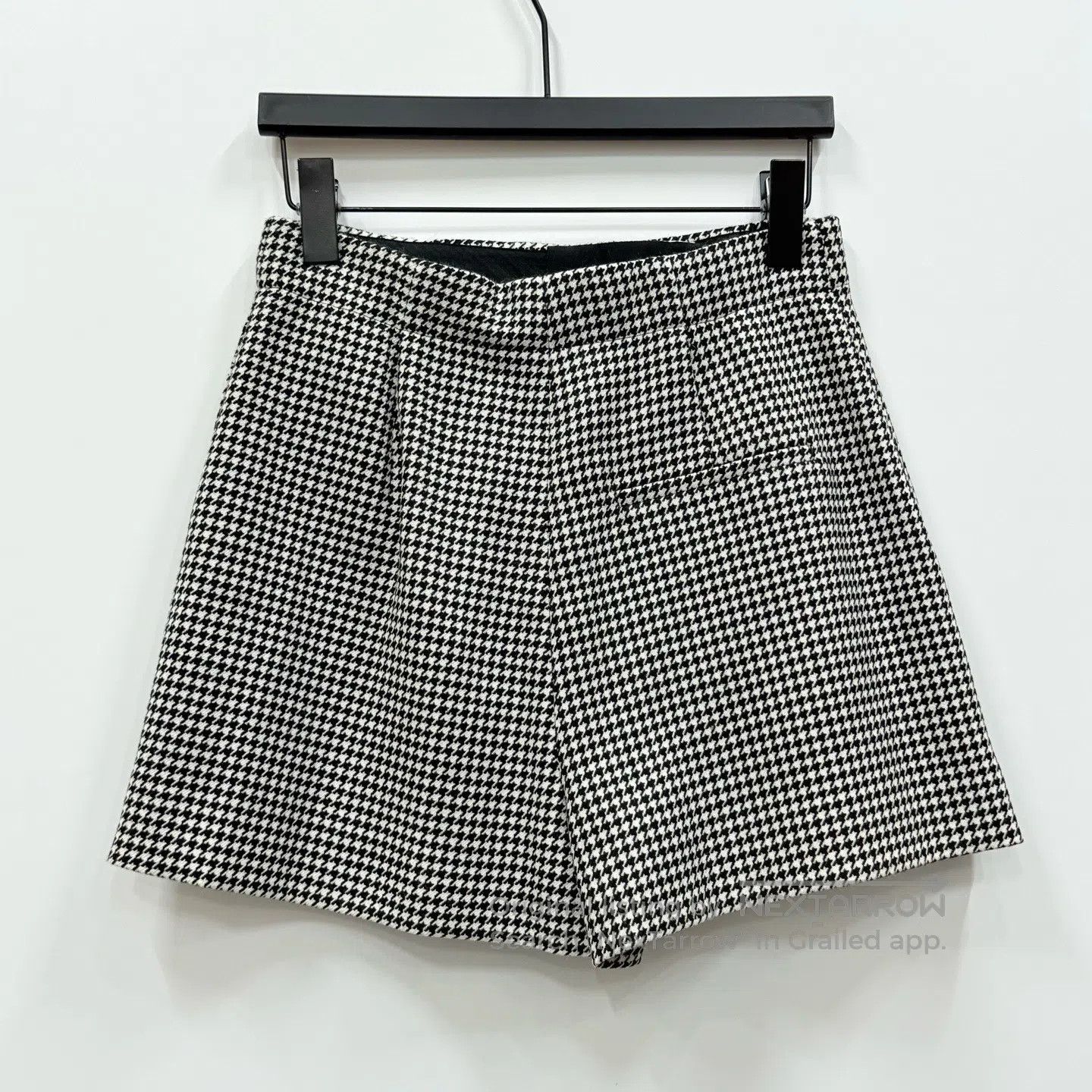 Dior Dior Houndstooth A-Line Short Shorts| Size 33" - 3 Thumbnail