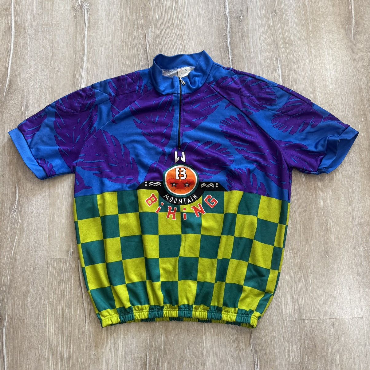 Vintage Bogner Vintage Cycling Jersey Mountain Biking Top Shirt L Size US L / EU 52-54 / 3 - 7 Thumbnail