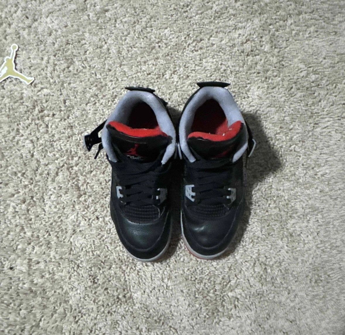 Jordan Brand Jordan 4s gs bred reimagined Size US 6 / EU 39 - 3 Thumbnail