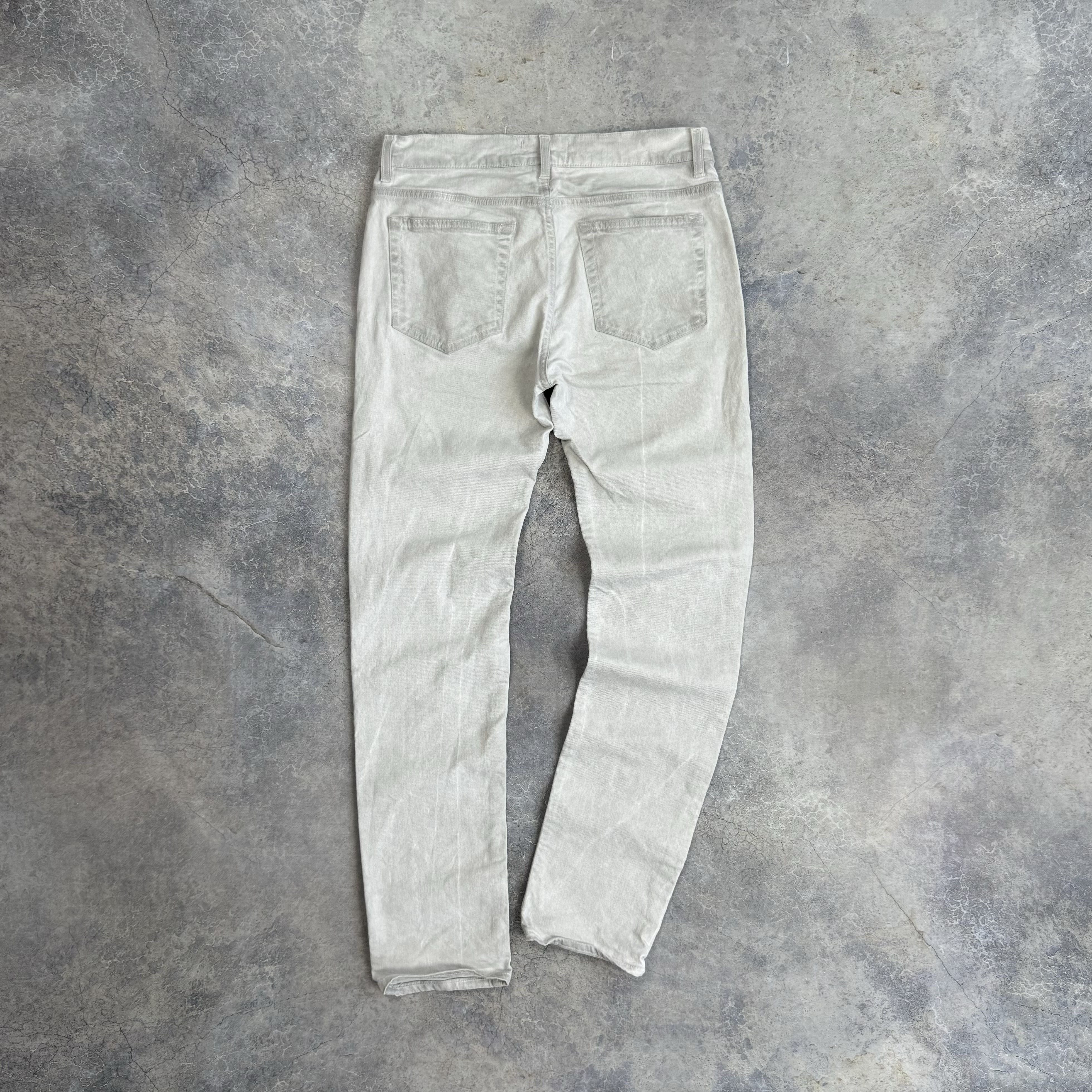 Acne Studios ACNE STUDIOS ACE KANE BURNISHED DENIM JEANS SIZE 32x32 Size US 36 / EU 52 - 2 Thumbnail