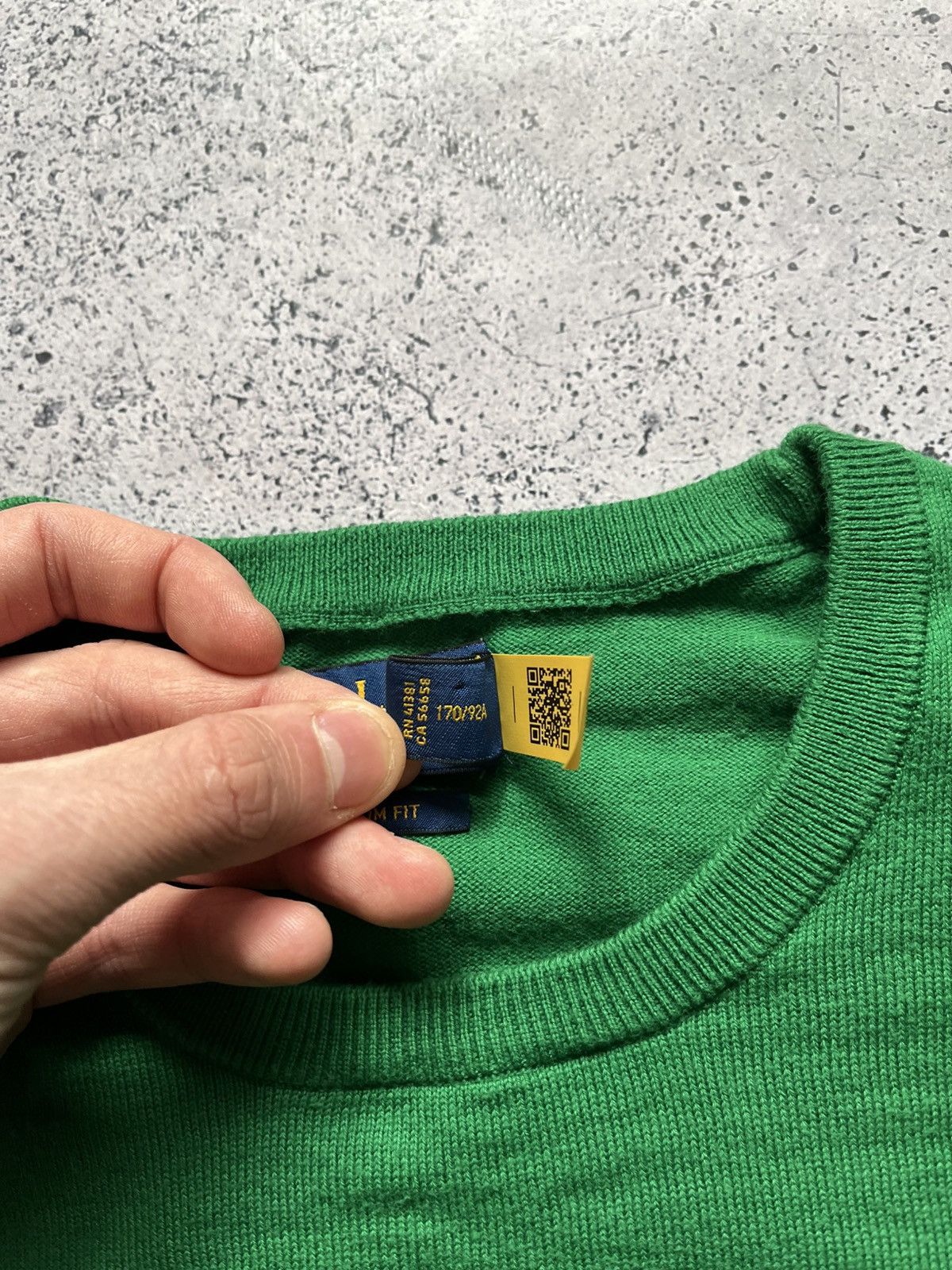 Polo Ralph Lauren Vintage Polo Ralph Lauren Sweater Slim Fit Green Y2K USA Size US S / EU 44-46 / 1 - 7 Thumbnail