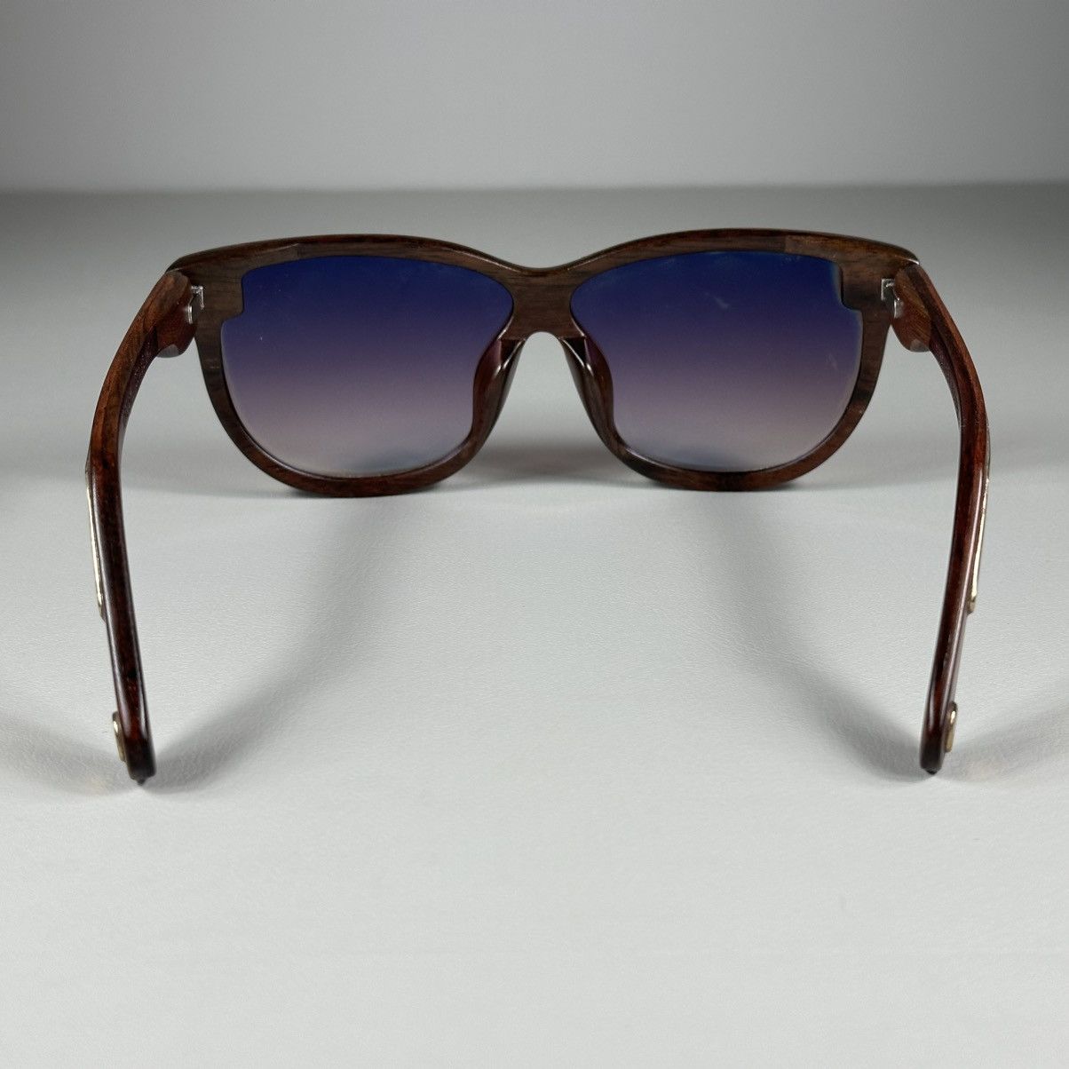 Other TORQUAY Rosewood Frame Oversized Wayfarer Sunglasses Size ONE SIZE - 5 Thumbnail