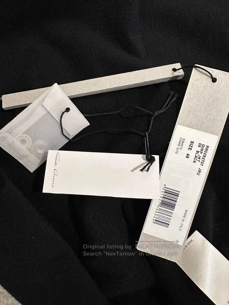 Rick Owens Rick Owens Hooded Jacket FW22. Size US M / EU 48-50 / 2 - 6 Thumbnail