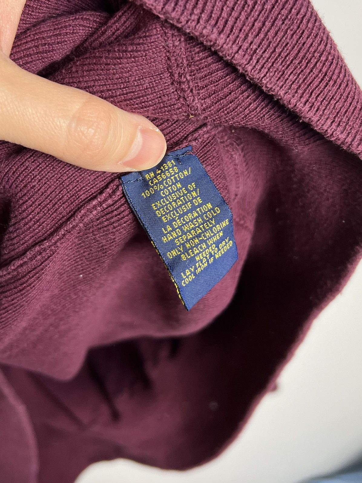 Polo Ralph Lauren × Ralph Lauren Baggy Sweatshirt Polo Ralph Lauren 4XL Size US XXL / EU 58 / 5 - 3 Thumbnail