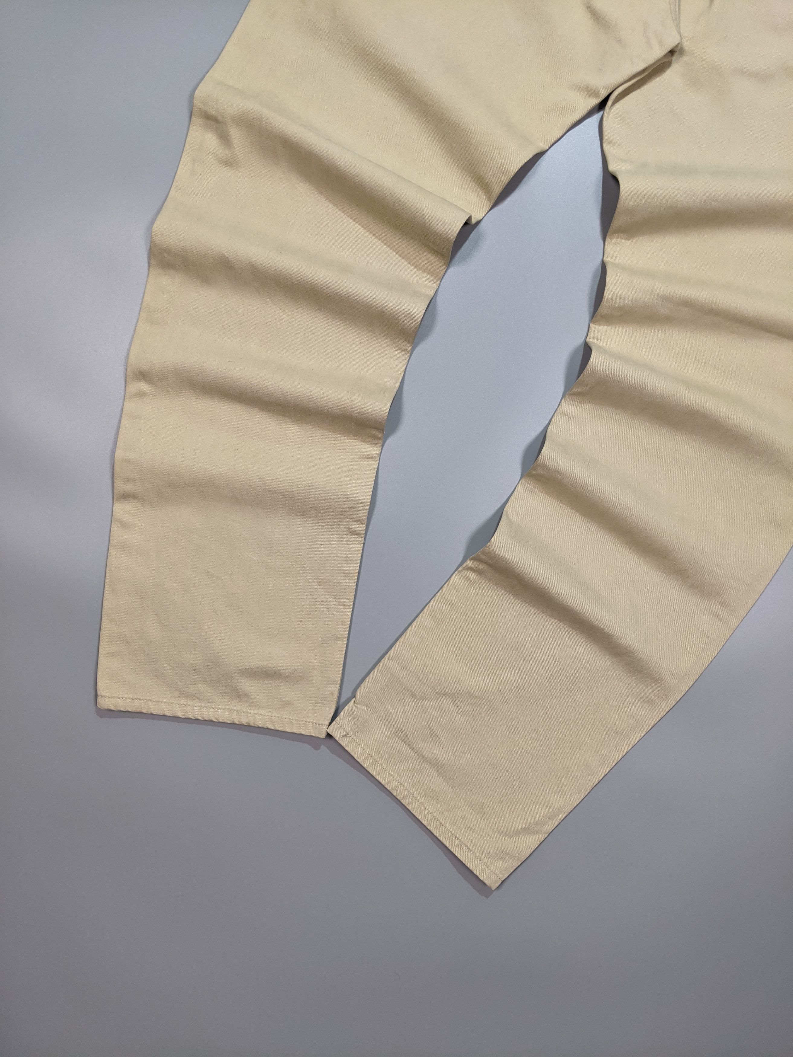 Diesel × Vintage DIESEL Vintage Beige Men's Loose Straight Pants Jeans Size US 31 - 7 Thumbnail