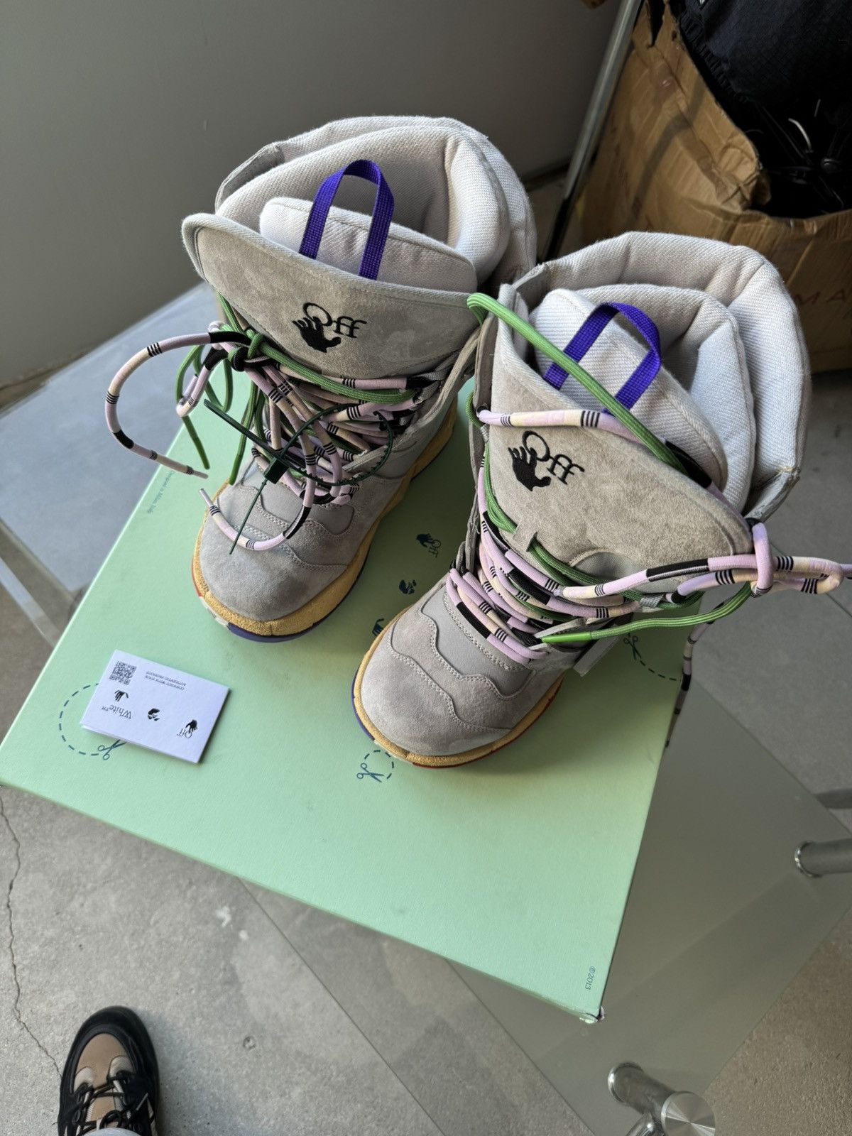 Off-White Off-White Snow Sneakers by Virgil Abloh Size US 6 / IT 36 - 2 Thumbnail