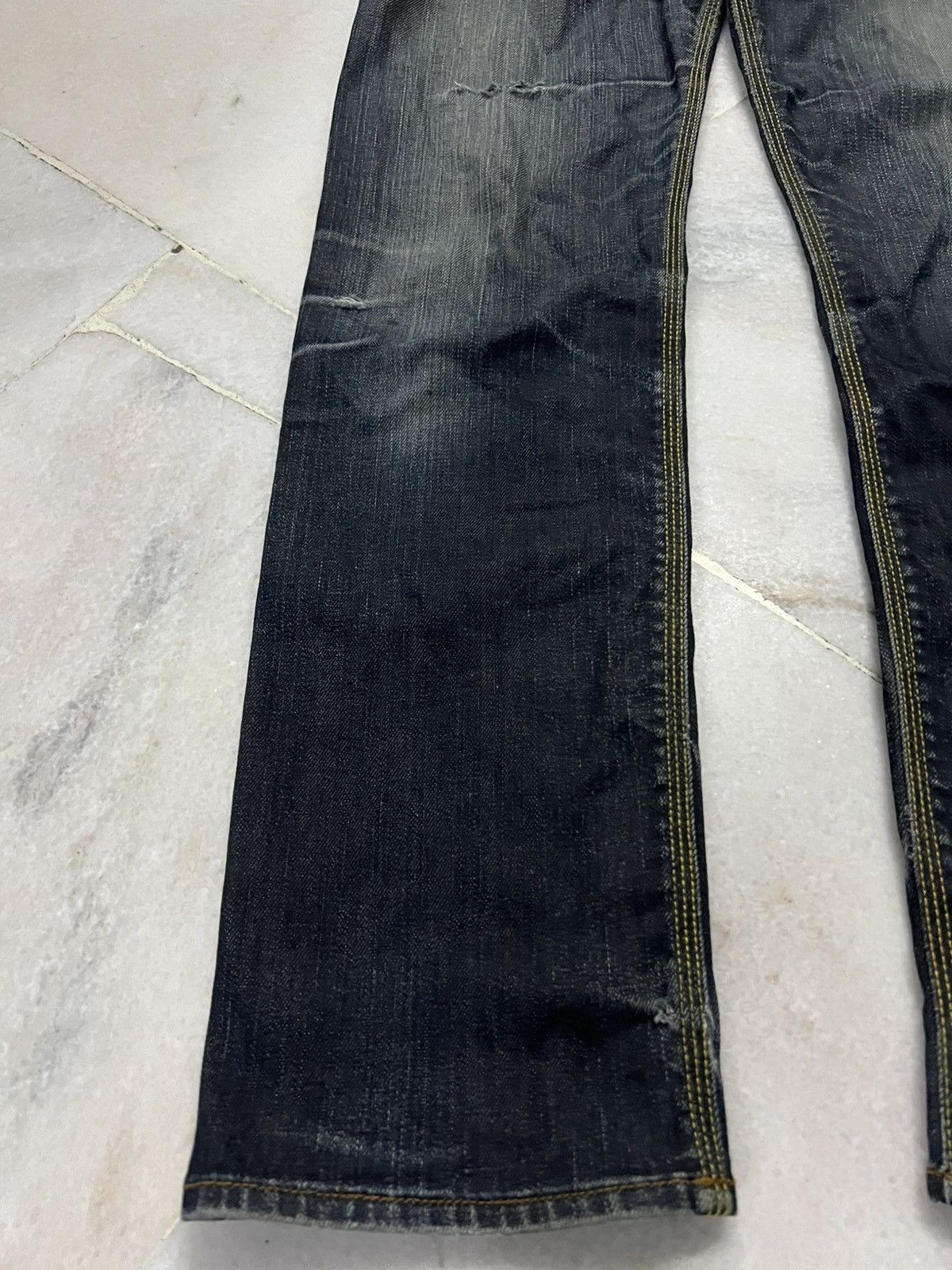 Diesel 💥Rare Diesel Industry Onijo Special Distress Jean Size US 33 - 4 Thumbnail