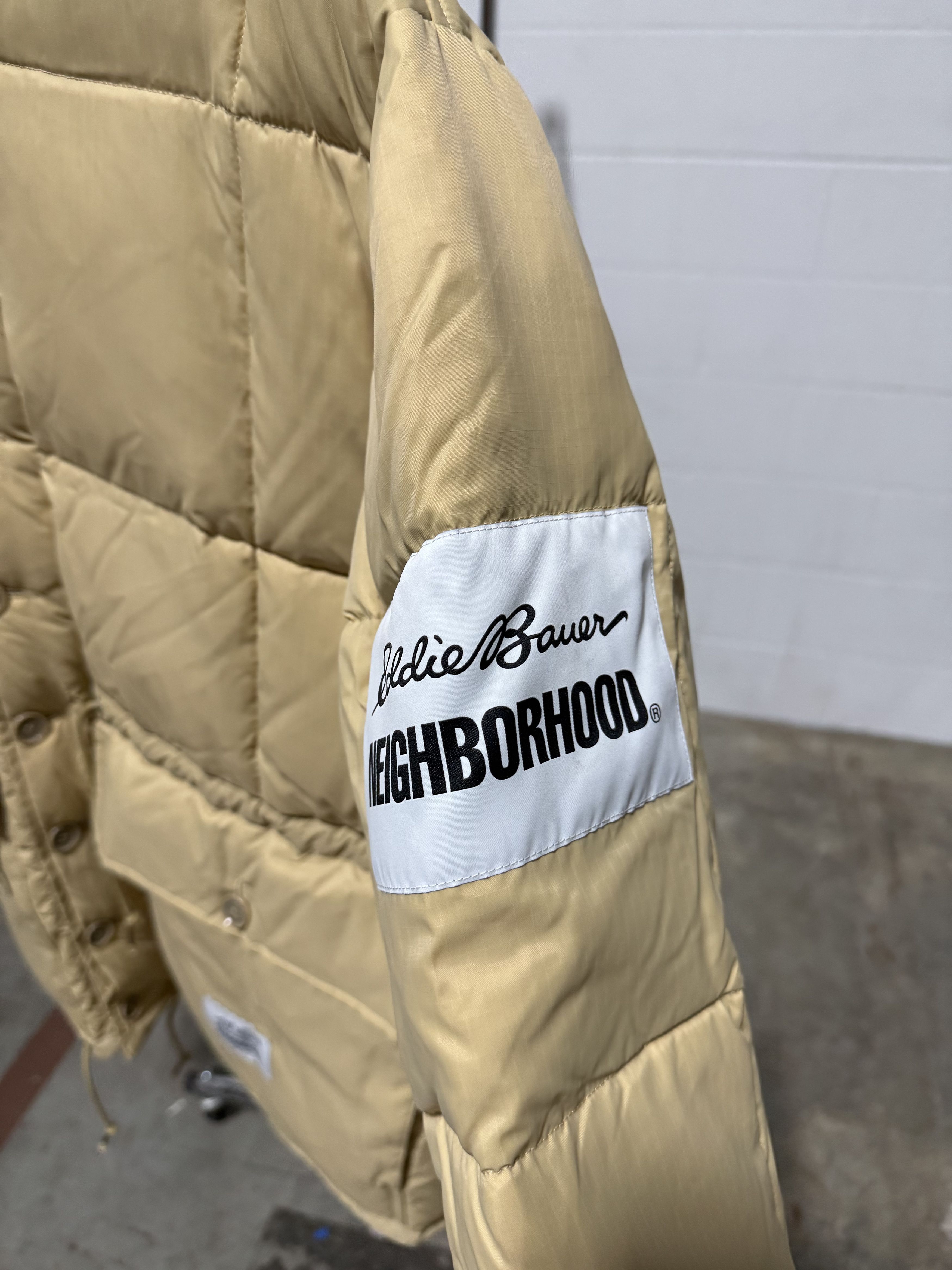 Neighborhood Neighborhood x Eddie Bauer Karekoram Down Jacket 'Beige' Size US XL / EU 56 / 4 - 3 Thumbnail
