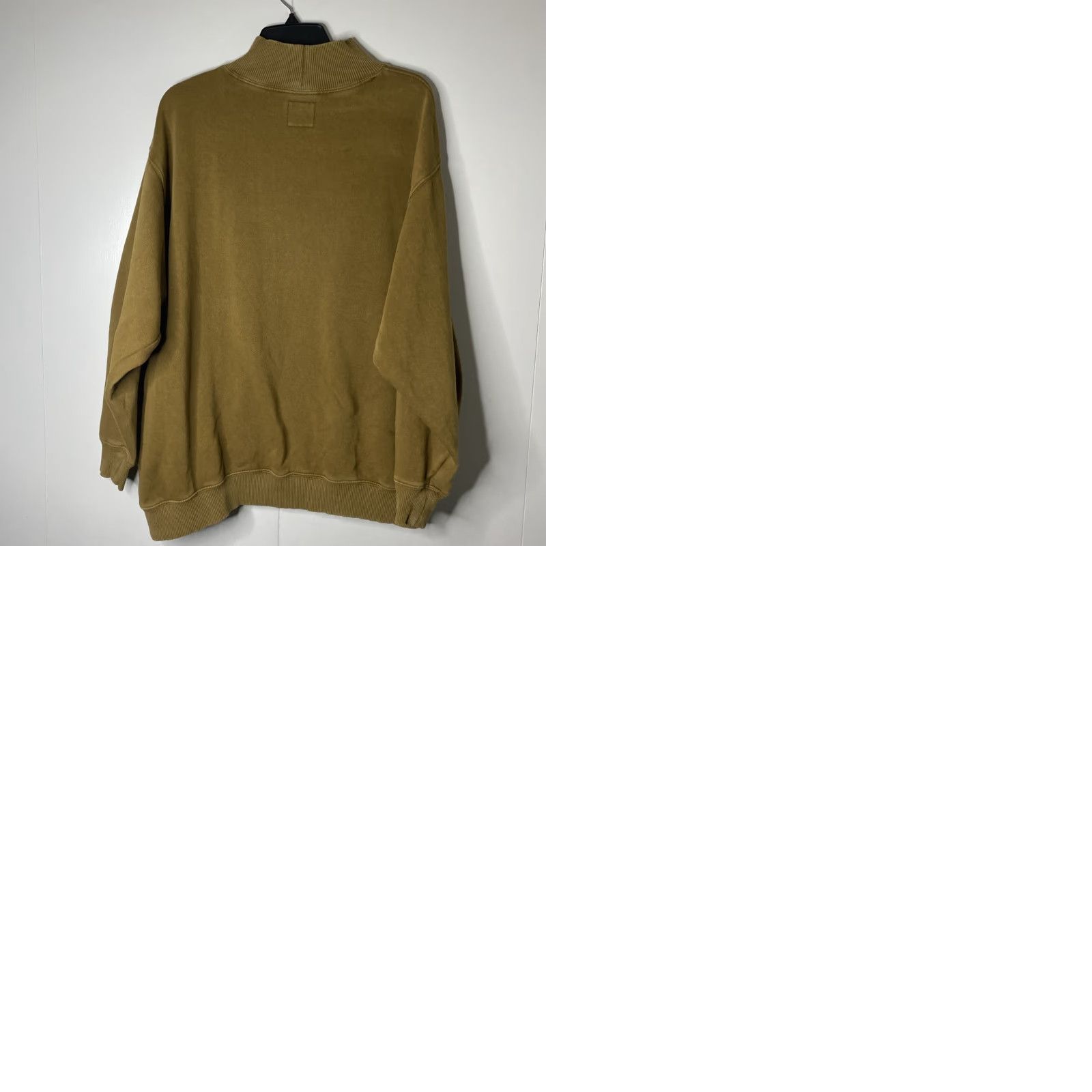 Vintage Womens Aerie Sweatshirt Pullover Mock Neck Knit Brown Size L Oversized Pockets Casual Activewear Travel 90s College Mens Womens Size L / US 10 / IT 46 - 9 Thumbnail
