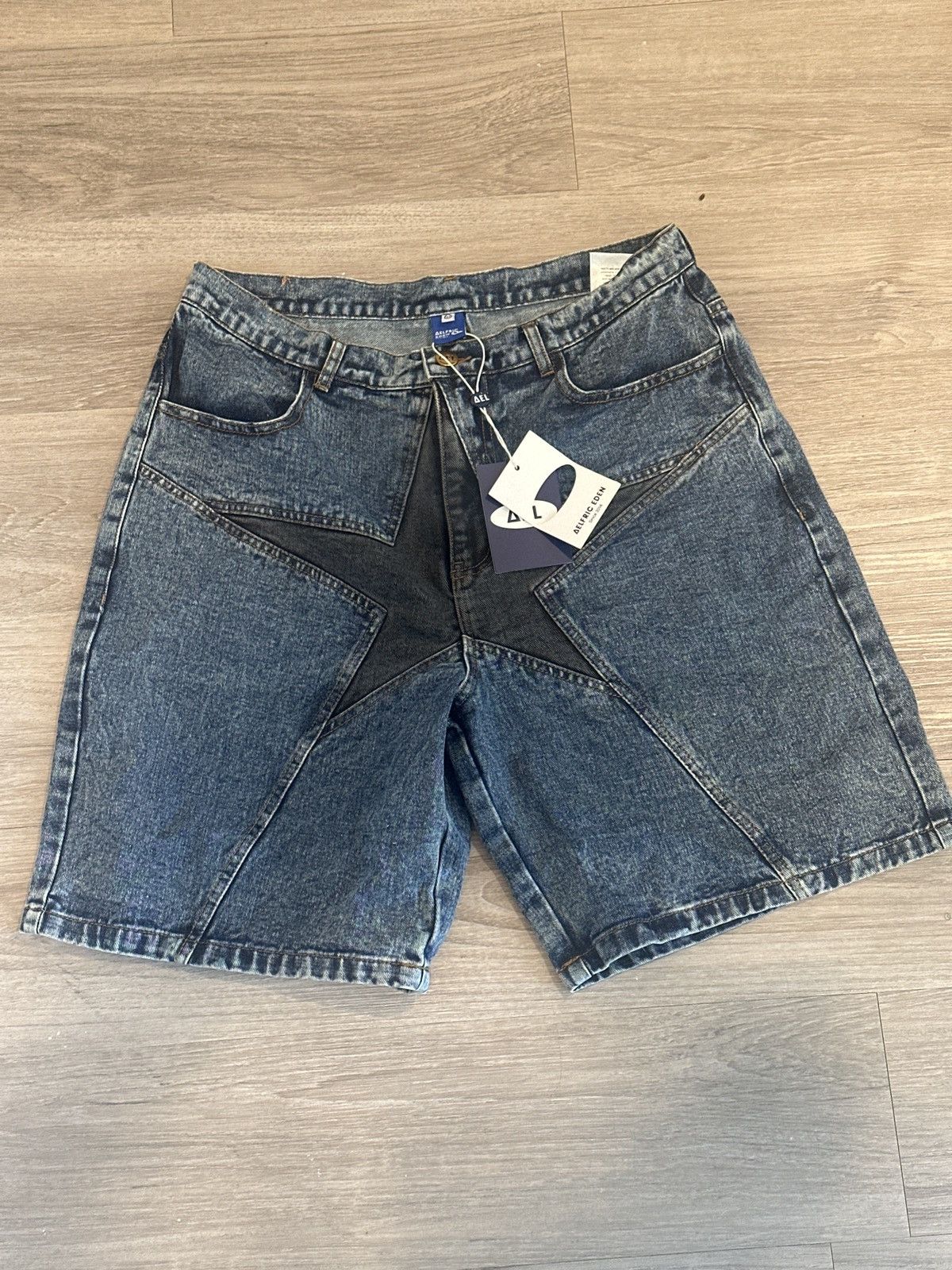 Other Aldrich Eden denim shorts jorts Size US 32 / EU 48 - 2 Thumbnail