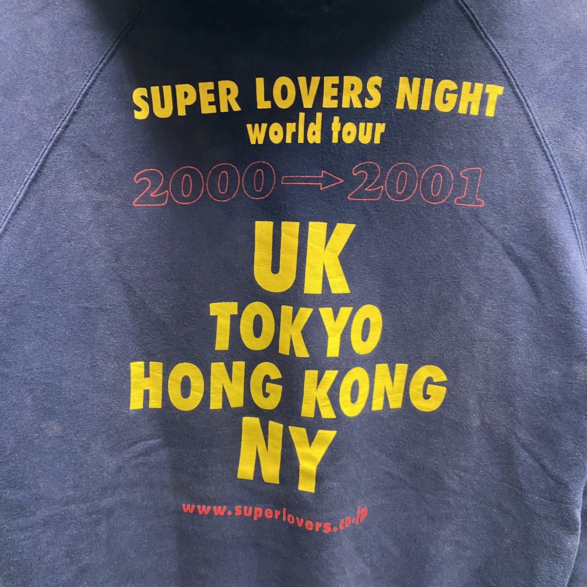 20471120 LOVER ROCK super lovers 2000-2001 World Tour hoodie Size US S / EU 44-46 / 1 - 6 Thumbnail