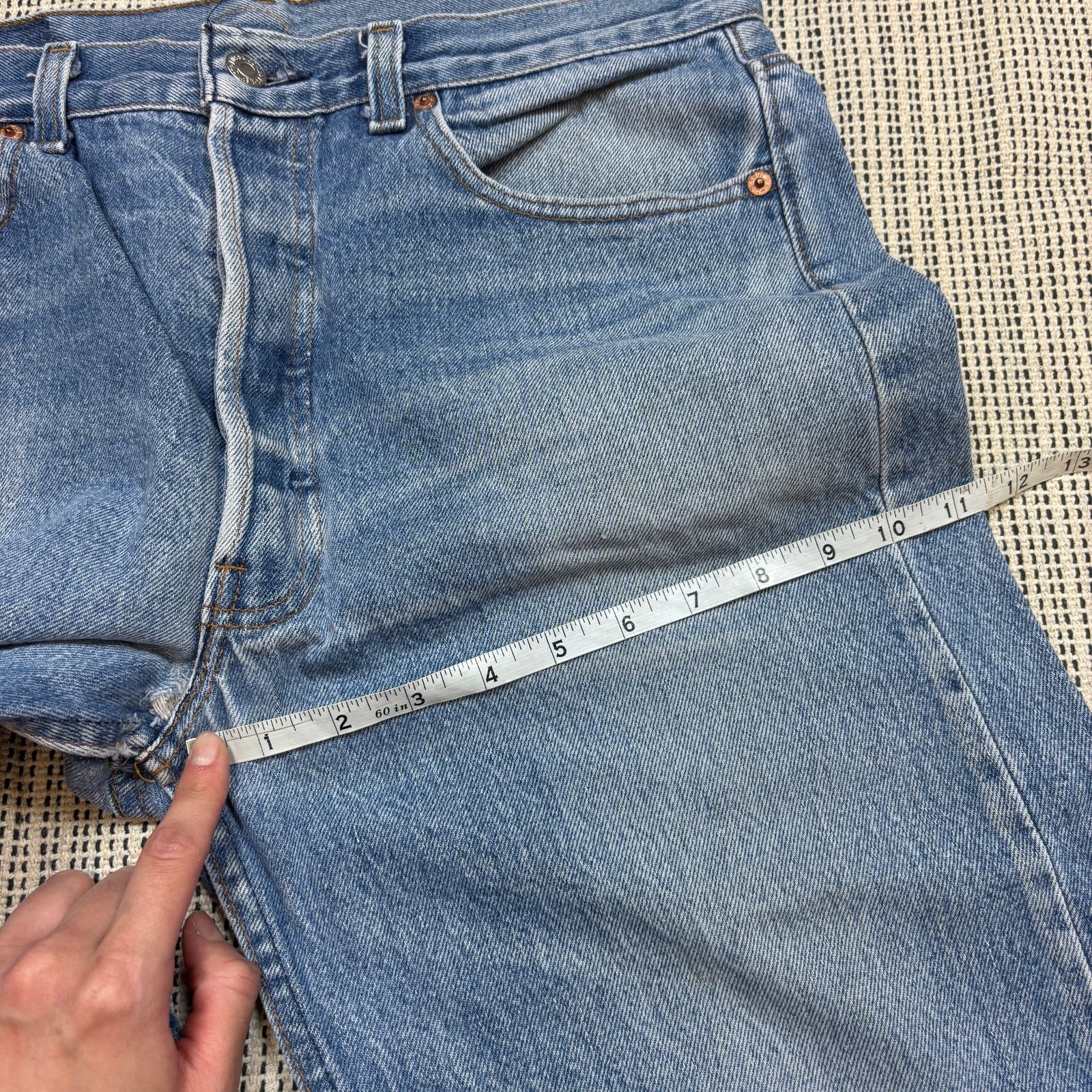 Levi's × Vintage Vintage 80s Levi's 501 XX Straight Leg Jeans 35x36 (32x32) Size US 32 / EU 48 - 7 Thumbnail