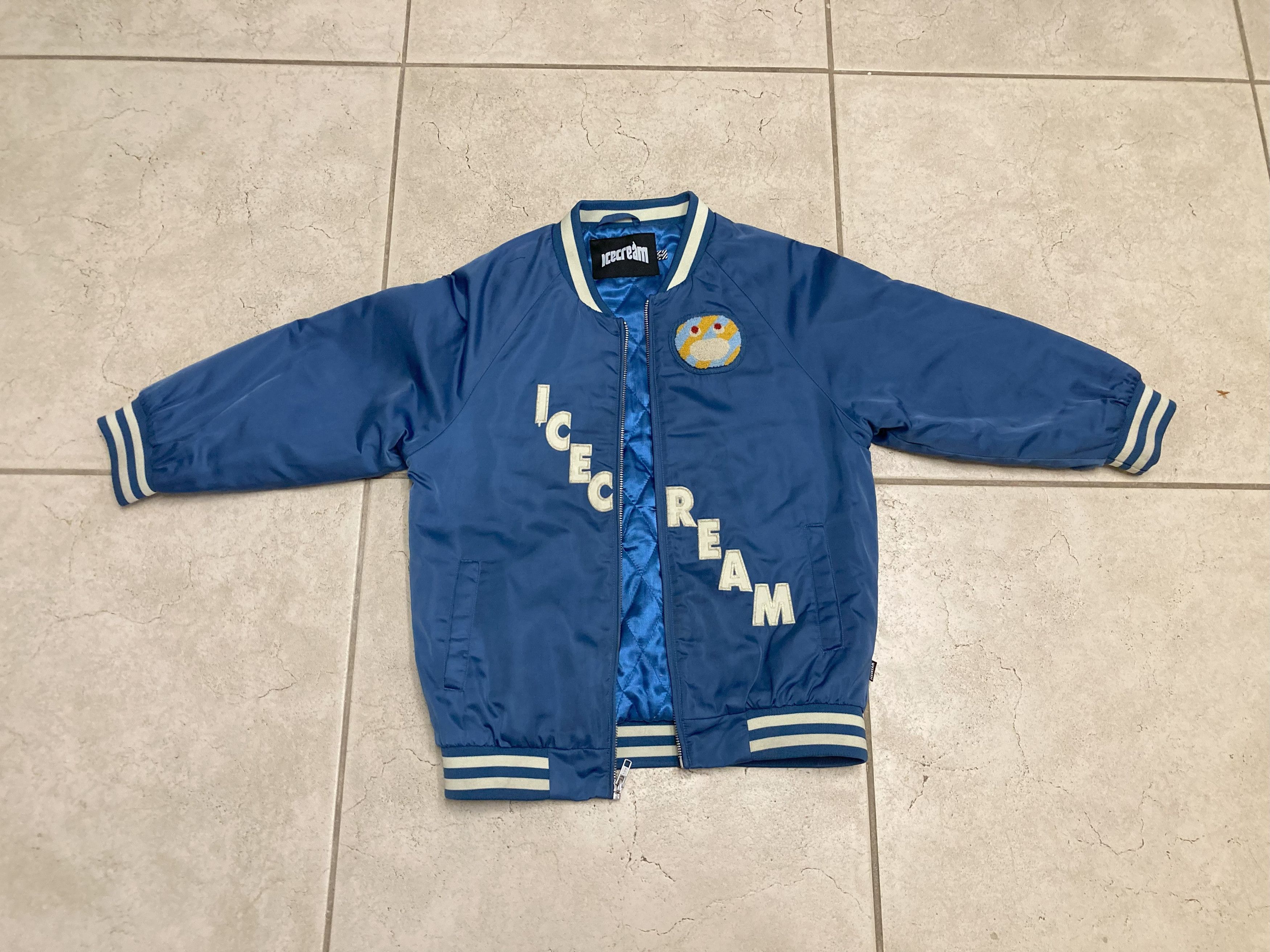 Billionaire Boys Club × Icecream RARE Icecream BBC Kids jacket "Blueberry Swirl" Size 9/10 Size US M / EU 48-50 / 2 - 1 Thumbnail