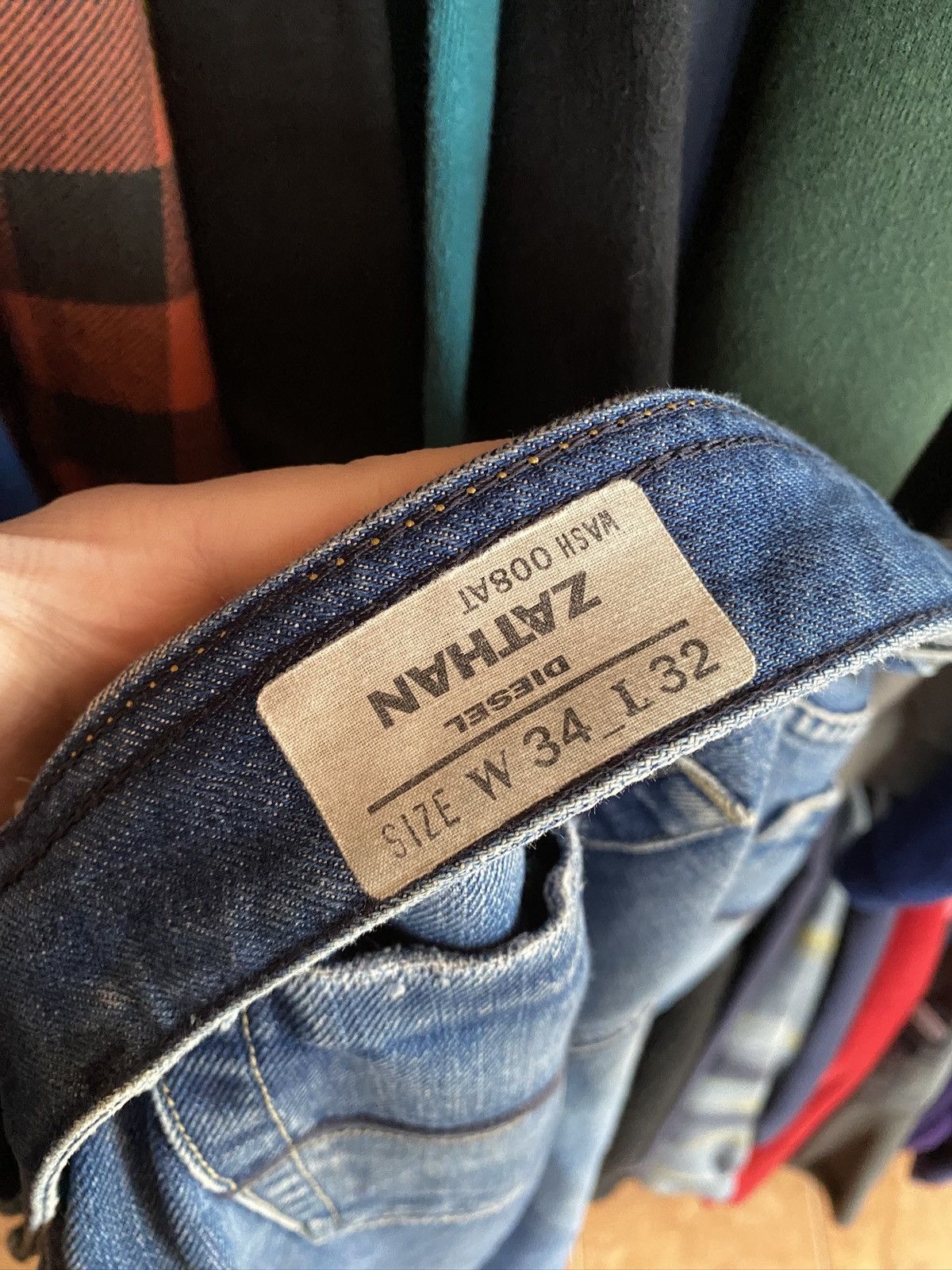 Diesel VINTAGE DIESEL FLARED DENIM JEANS Y2k Size US 34 / EU 50 - 5 Thumbnail