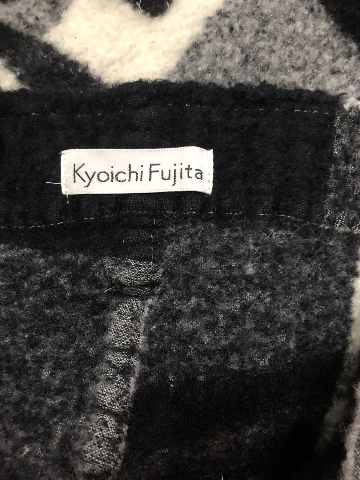 Other Kyoichi Fujita Wool Suspender Cargo Pants Size US 35 - 3 Thumbnail