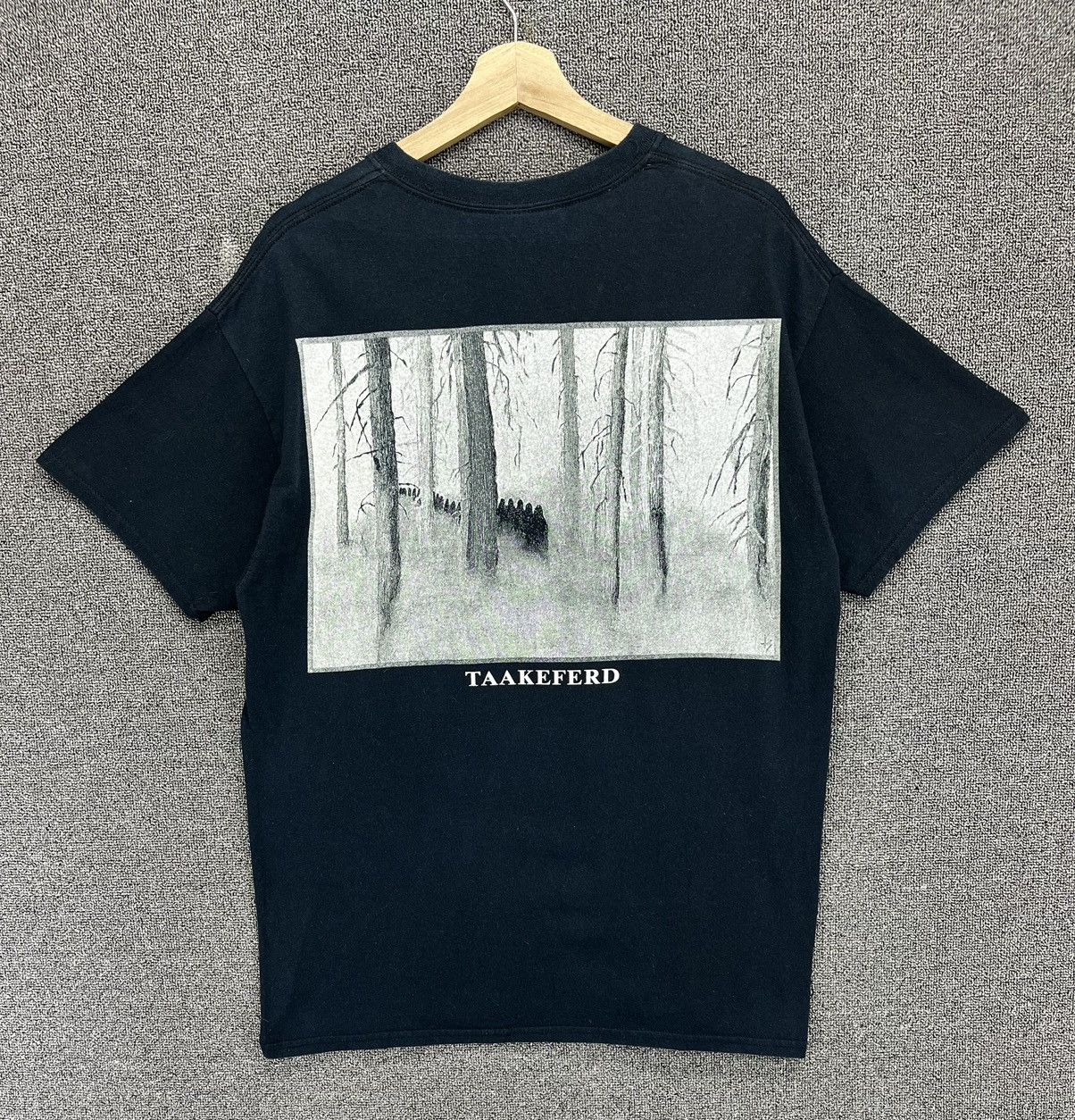 Band Tees Vintage Y2K DarkThrone Taakeferd Punk Rock Band Tees T Shirt Size US L / EU 52-54 / 3 - 11 Thumbnail