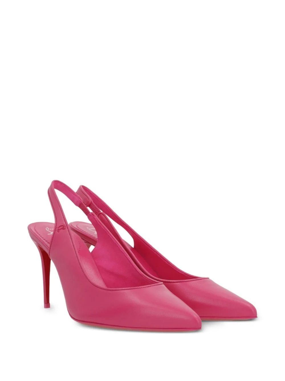 Christian Louboutin os11x0126 85mm Sporty Kate Slingback in Pink Size US 9 / IT 39 - 2 Thumbnail