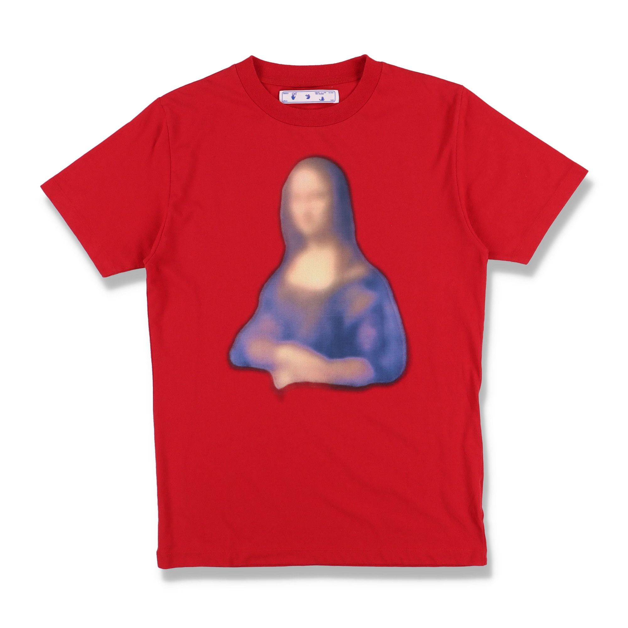 Off-White Red Blurred Mona Lisa Arrows T-Shirt Size US M / EU 48-50 / 2 - 1 Thumbnail