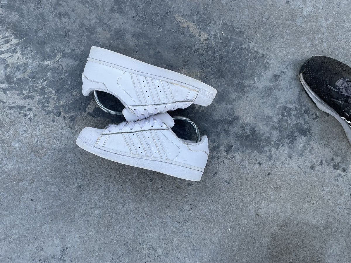 Adidas × Vintage ADIDAS Y2K SUPERSTAR JAPAN DRILL AVANT GARDE HYPE SNEAKERS Size US 8.5 / IT 38.5 - 10 Thumbnail