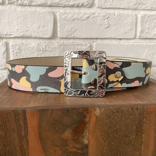 Bape BAPE New multi camo leather belt cotton candy camo NIGO Size ONE SIZE - 1 Thumbnail