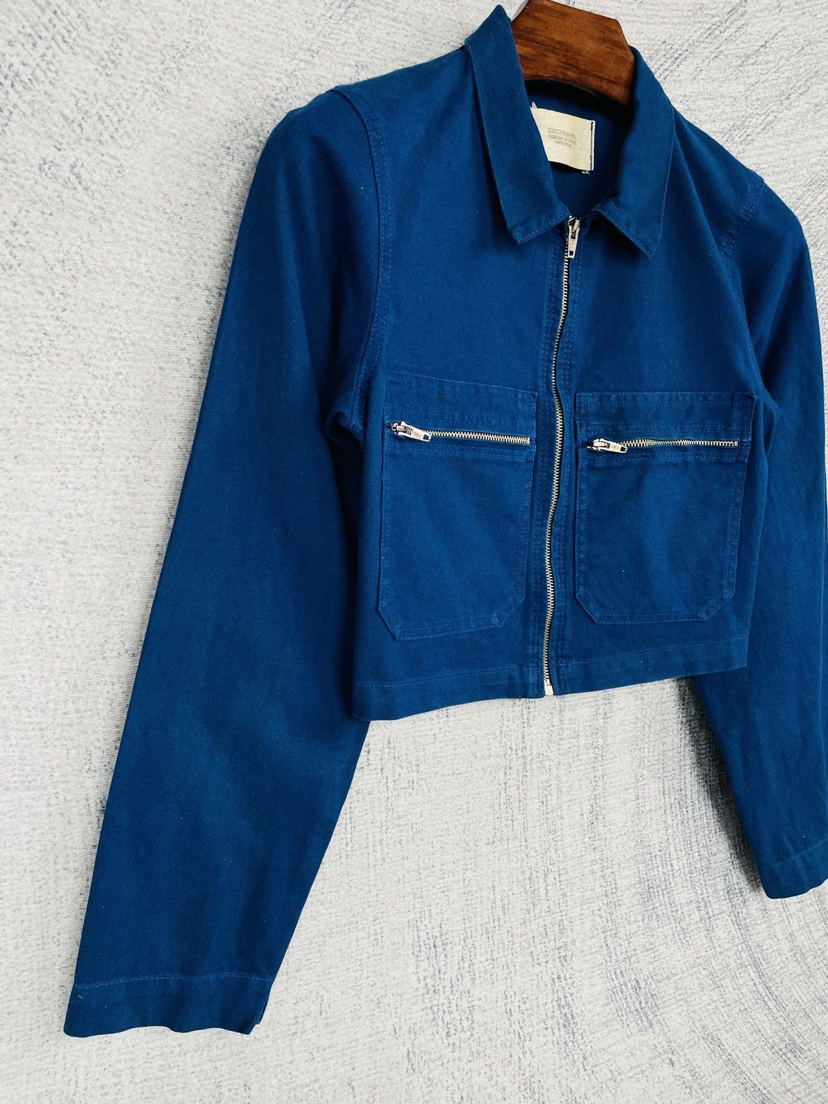 CABANE de ZUCCa × Zucca Zucca Travail Short Jacket Size XS / US 0-2 / IT 36-38 - 3 Thumbnail