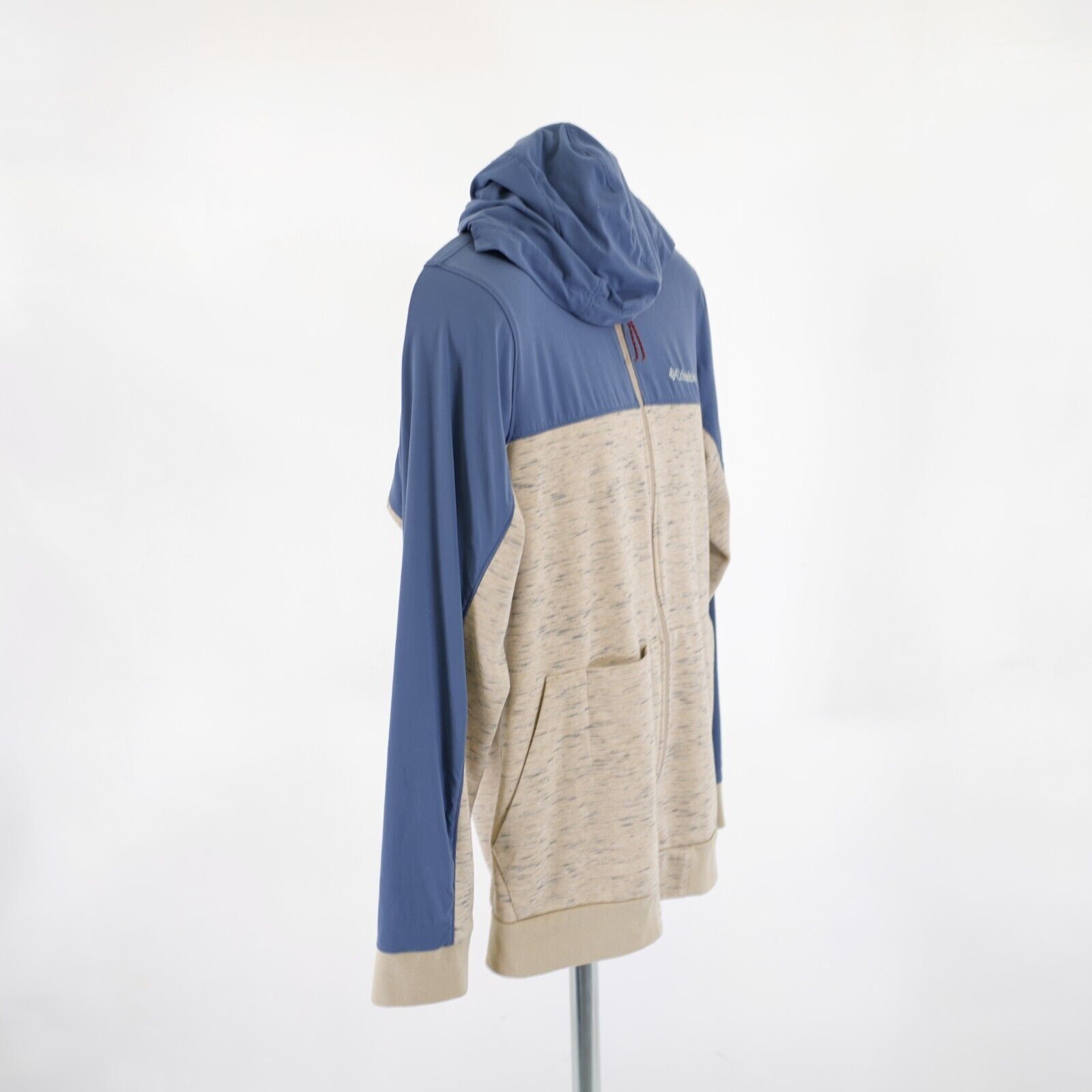 Columbia Columbia Omni-Shade Small Full Zip Hooded Two-Tone Blue Heat Size US S / EU 44-46 / 1 - 9 Thumbnail