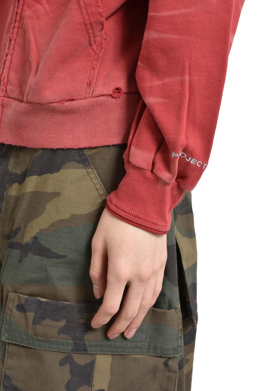 PROJECT G/R Project GR ZYGON ZIP HOODIE Red Protocol Index size 2 stk Size US M / EU 48-50 / 2 - 8 Thumbnail