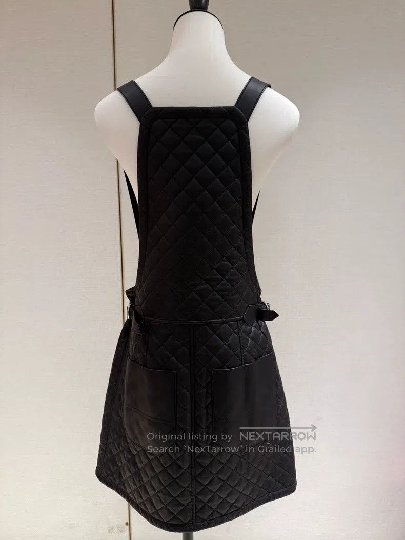 Hermes Hermes Lady Leather Suspender Skirt Size 24" / US 00 / IT 34 - 2 Thumbnail