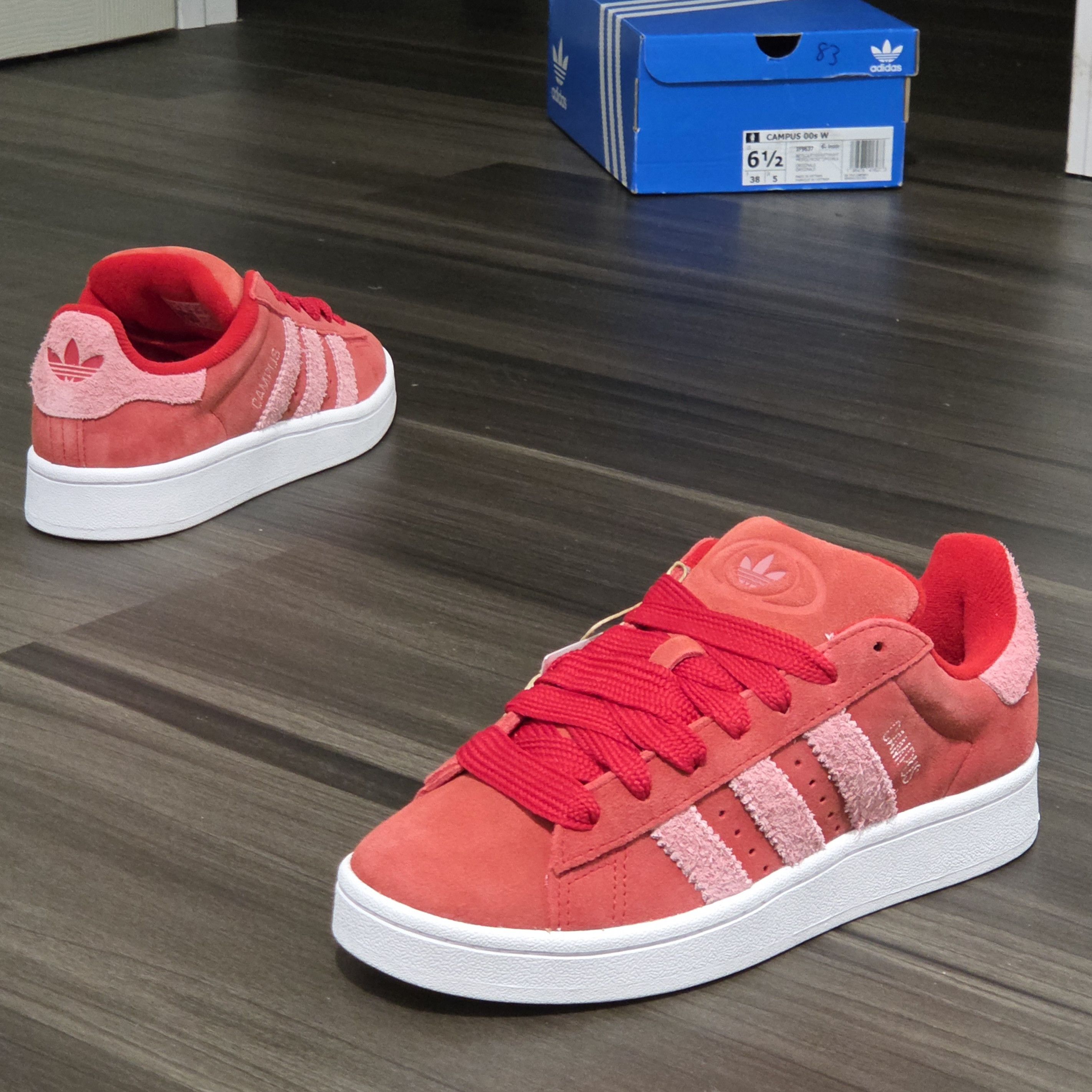 Adidas Adidas Campus 00s -Scarlet Pink Spark Red Women's--Size 6.5 Size US 6.5 / IT 36.5 - 12 Thumbnail