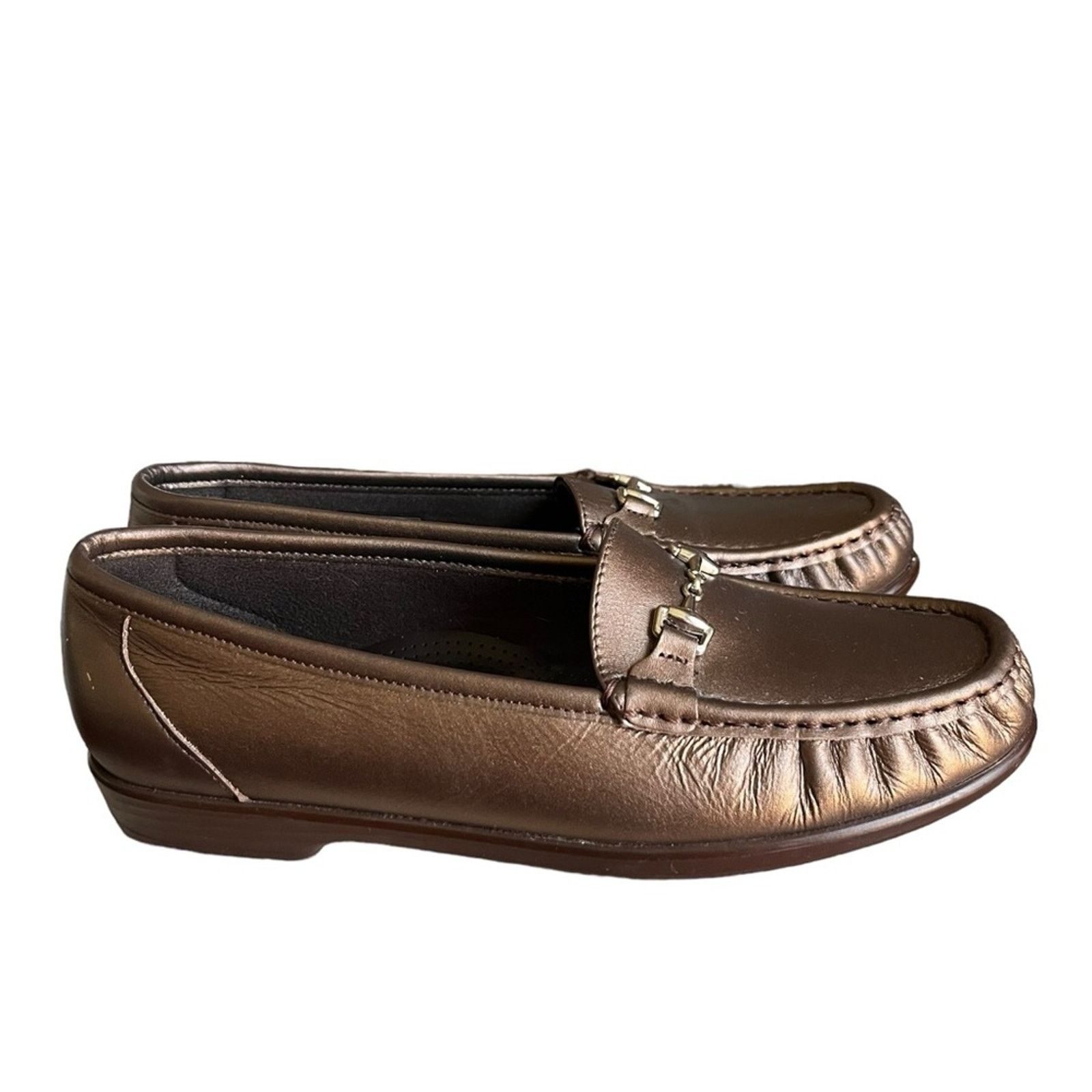 SAS SAS Metro Metallic Loafer Size US 10.5 / IT 40.5 - 2 Thumbnail