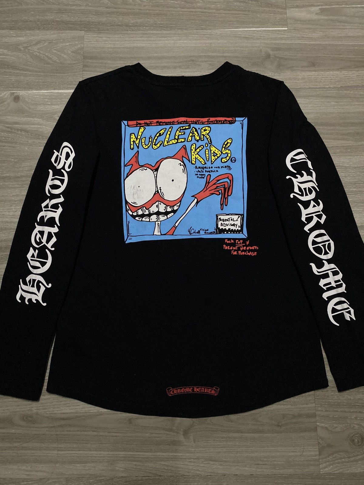 Chrome Hearts RARE - Chrome Hearts Matty Boy Nuclear Kids Script Size US M / EU 48-50 / 2 - 5 Thumbnail