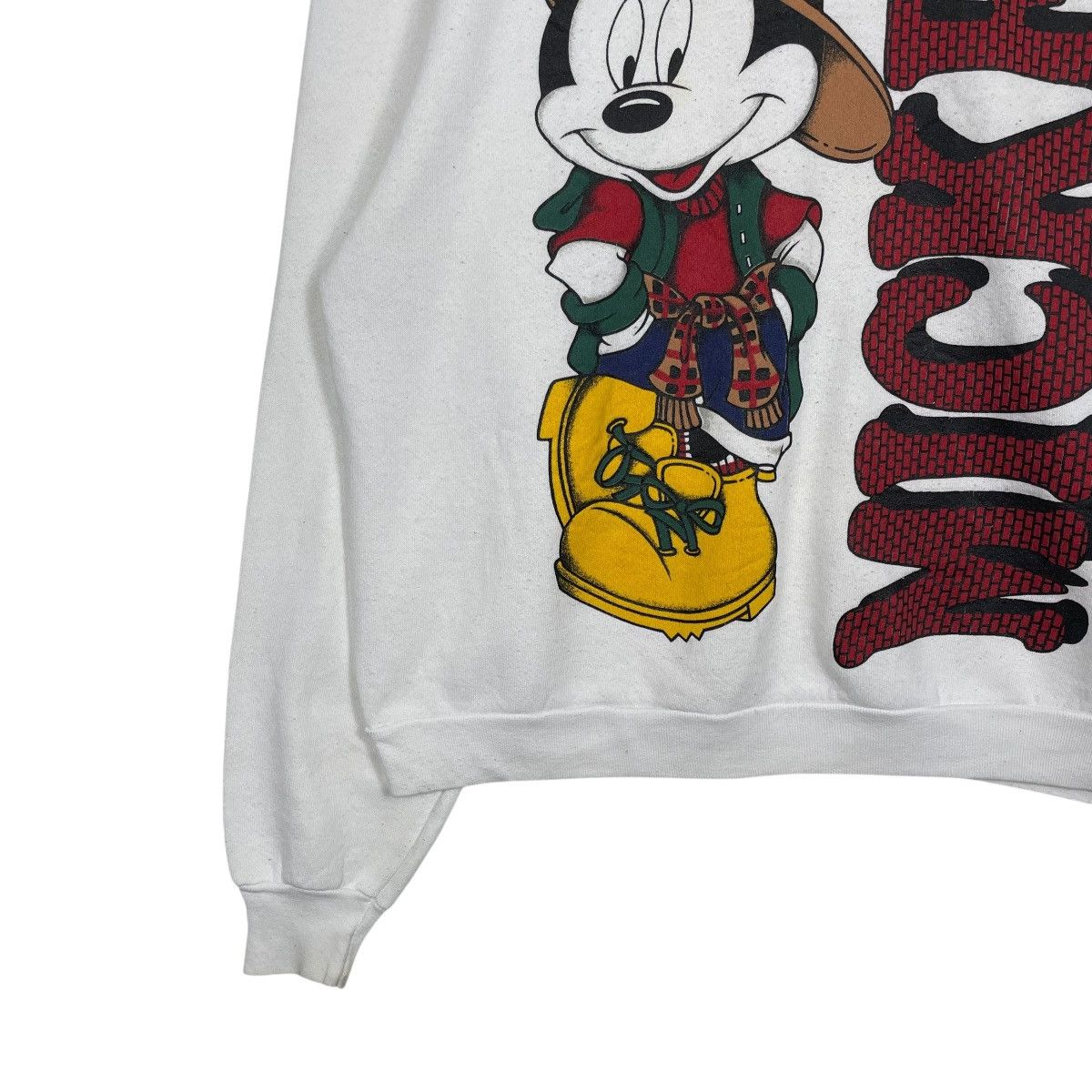 Mickey Mouse Vintage Mickey Mouse Big Print Sweatshirt Size US L / EU 52-54 / 3 - 3 Thumbnail