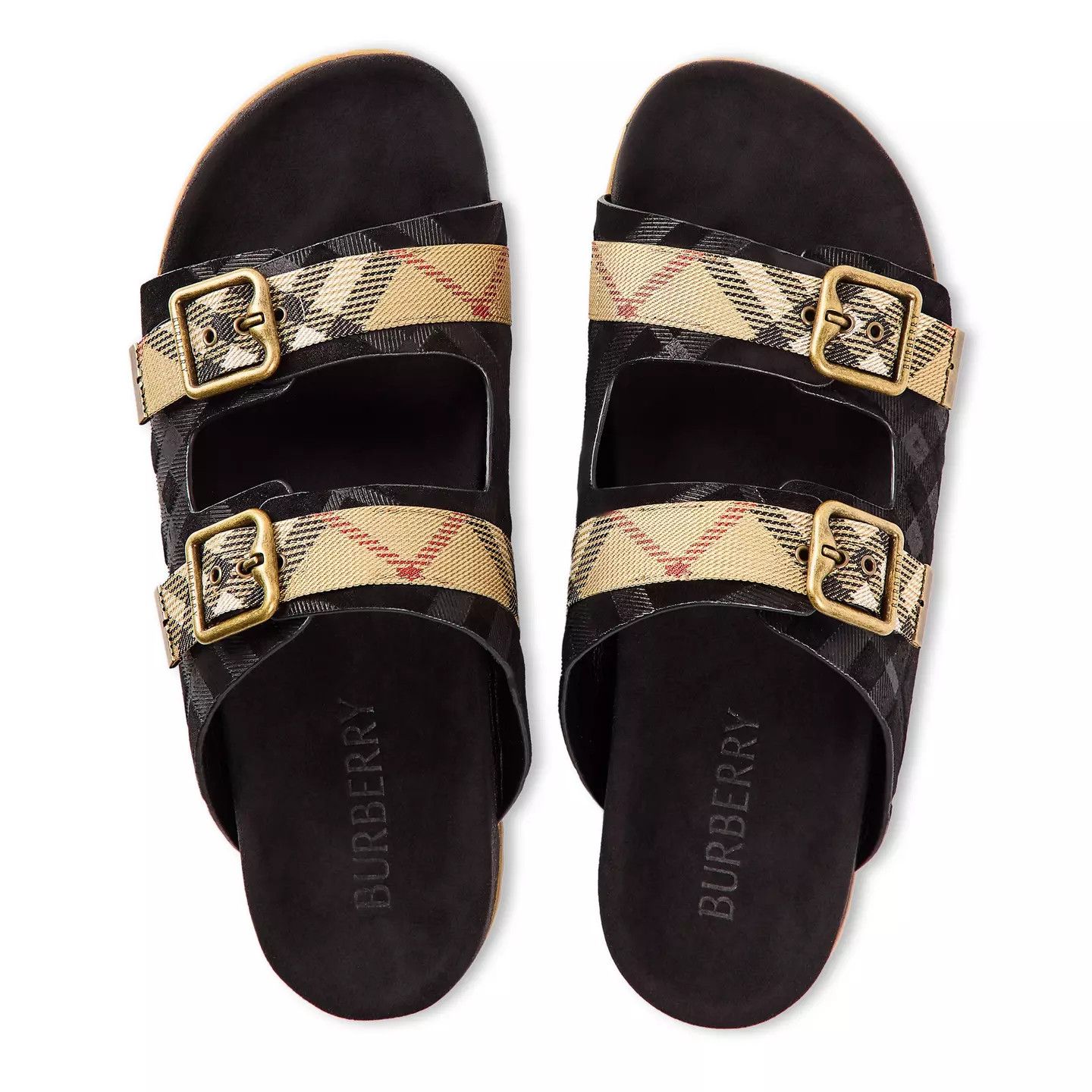 Burberry o1g2r1mq0426 Urchin Flat Sandals in Multicolor Size US 9 / EU 42 - 4 Thumbnail