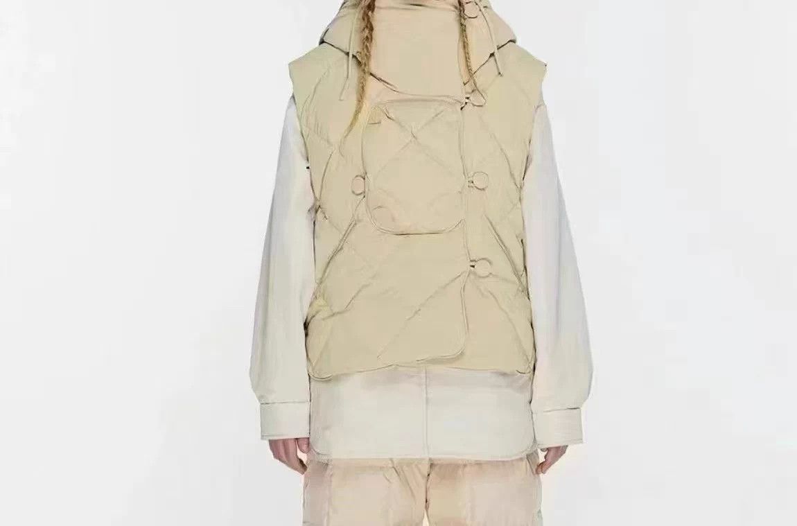 IENKI IENKI IENKI IENKI Plaid Hooded Down Vest XS Size XS / US 0-2 / IT 36-38 - 7 Thumbnail
