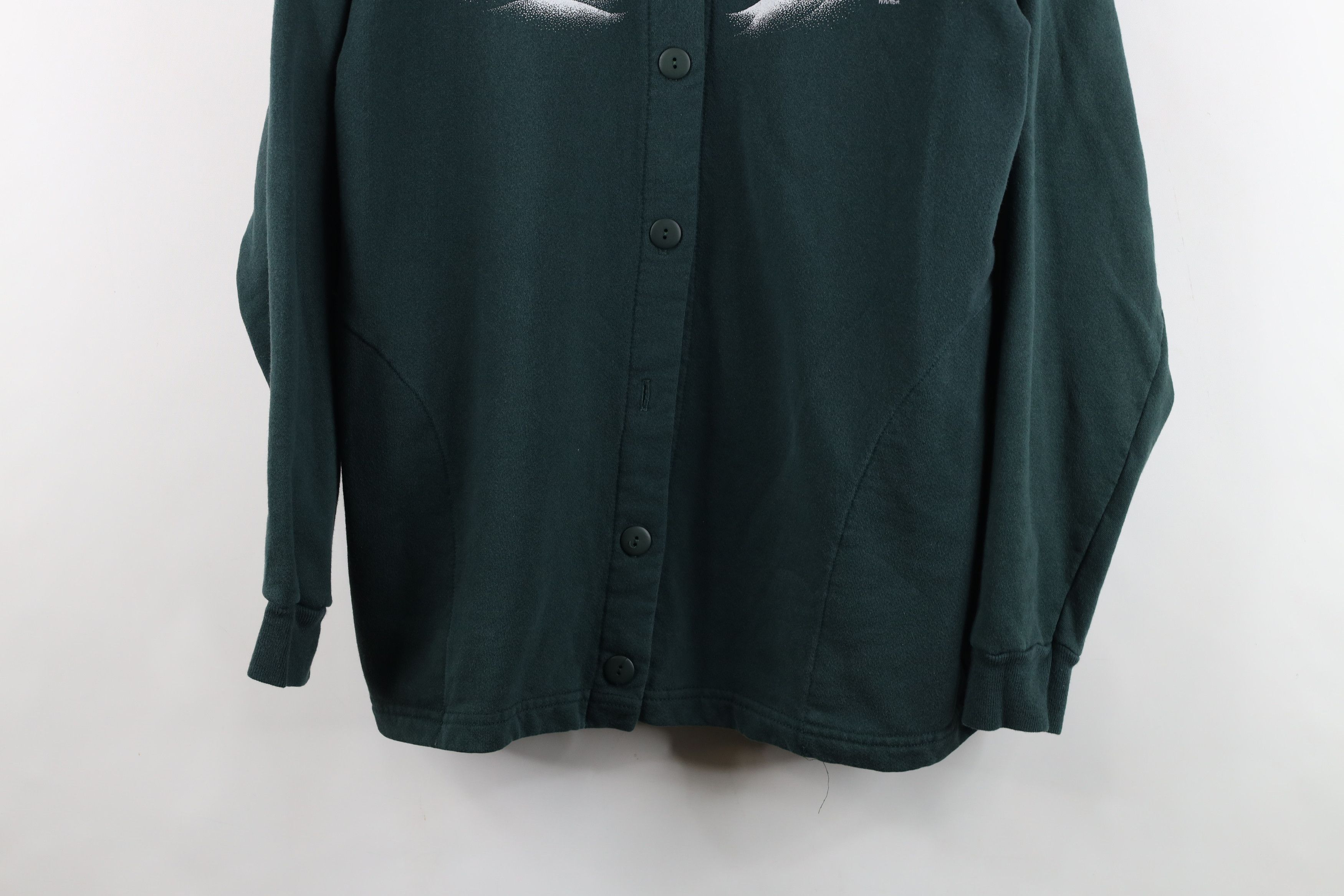 Vintage Vintage 90s Streetwear Nature Rabbit Cardigan Sweatshirt USA Size L / US 10 / IT 46 - 3 Thumbnail