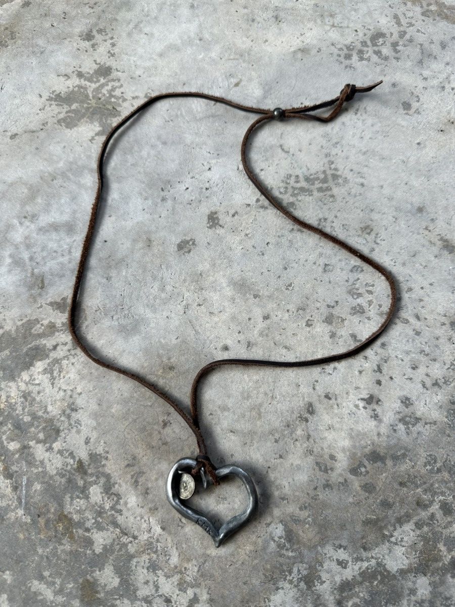 Iron Heart × Japanese Brand Iron Heart Leather KmK Necklace Size ONE SIZE - 6 Thumbnail