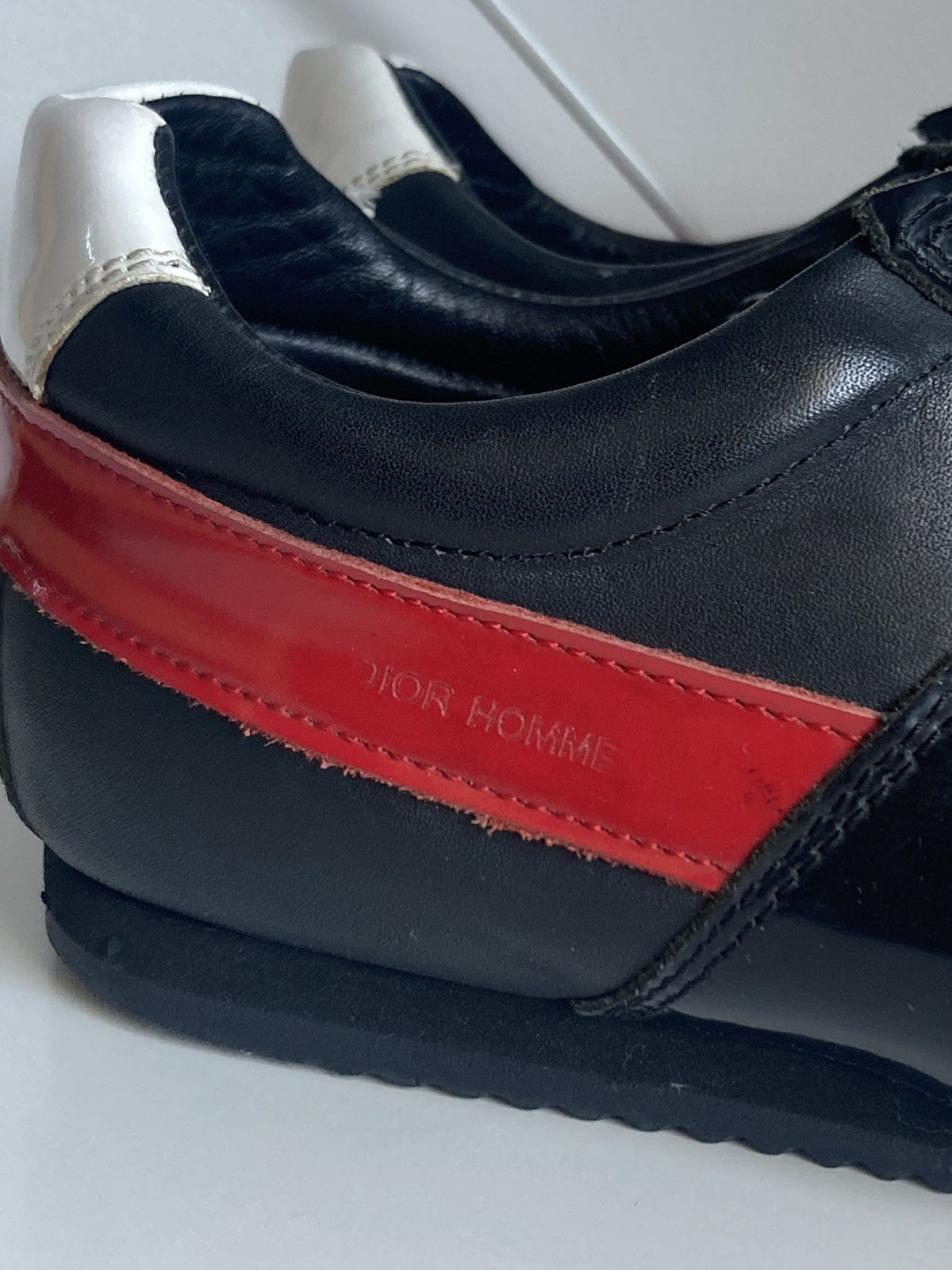 Dior SS2008 Dior Homme B66 leather sneakers Size US 7 / EU 40 - 2 Thumbnail